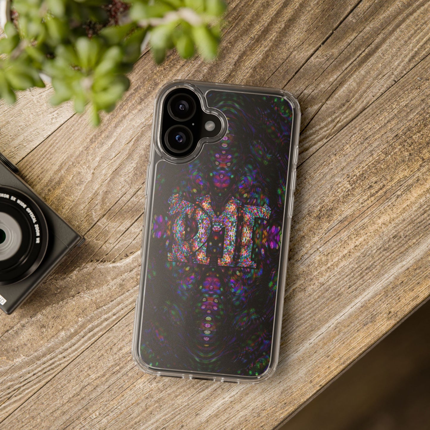 iPhone 16 Clear Case – DMT Scribe No.T3T1
