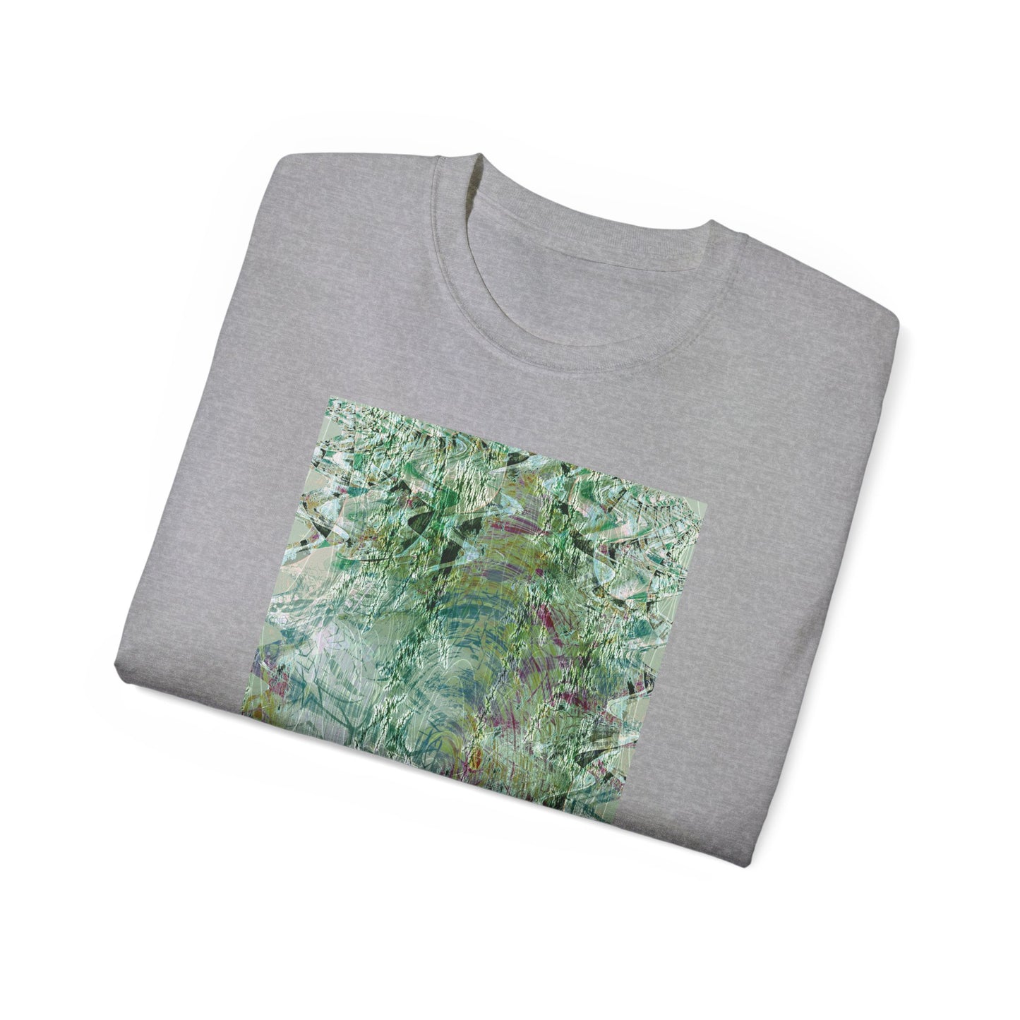 Unisex Ultra Cotton Tee - Love Light Fractals No.7