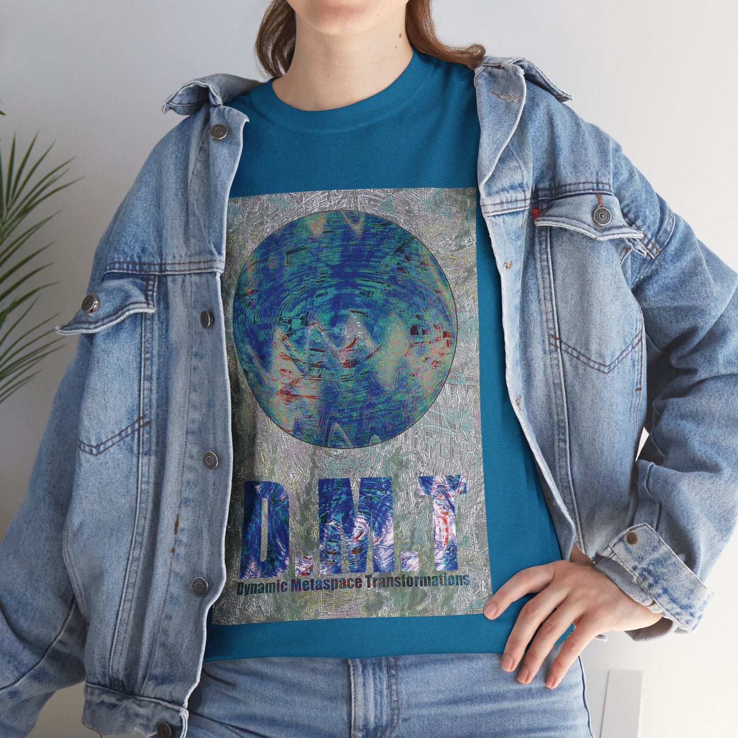 Unisex Heavy Cotton Tee - DMT Spheres No.2