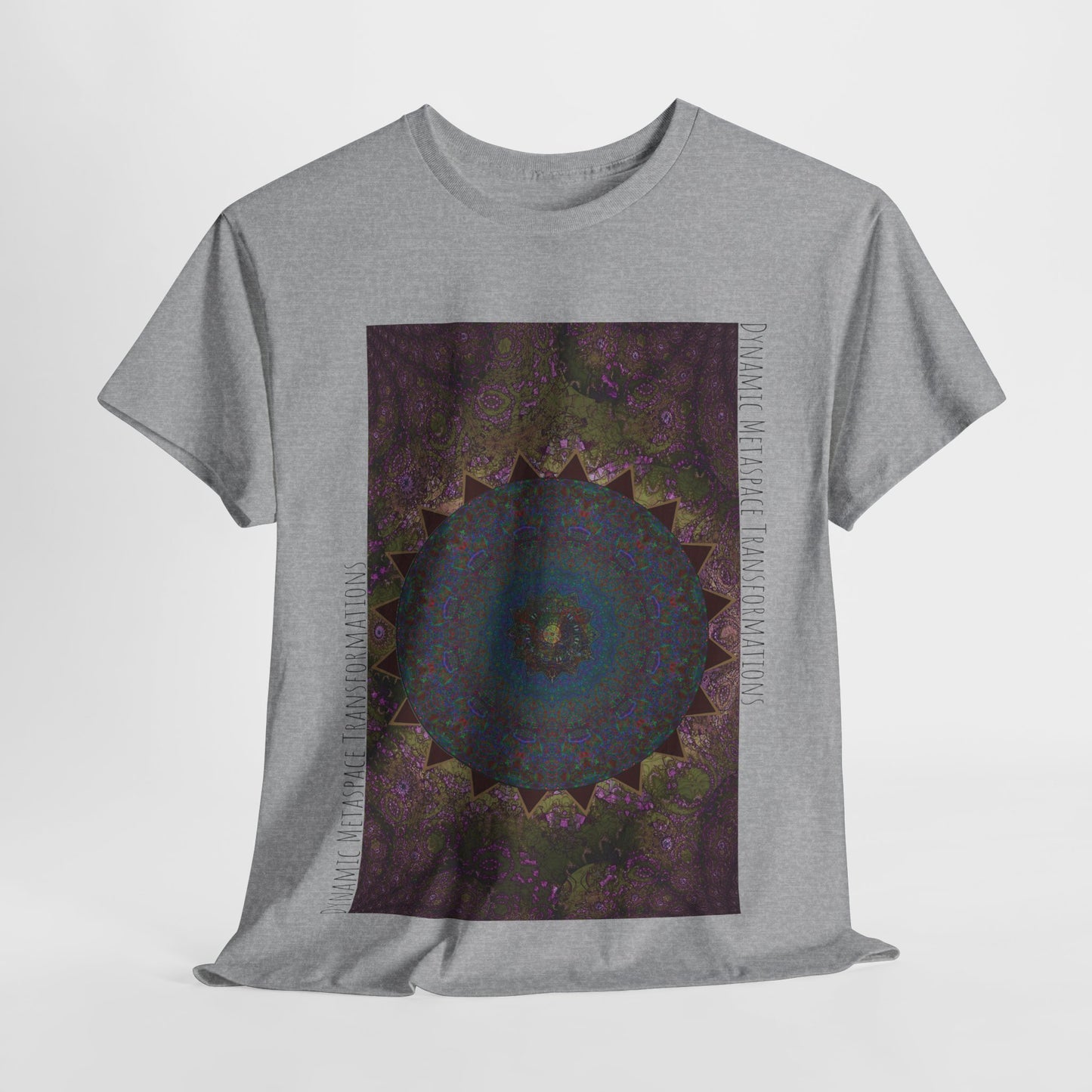 Unisex Heavy Cotton Tee - Love Light Spheres No. L8S1