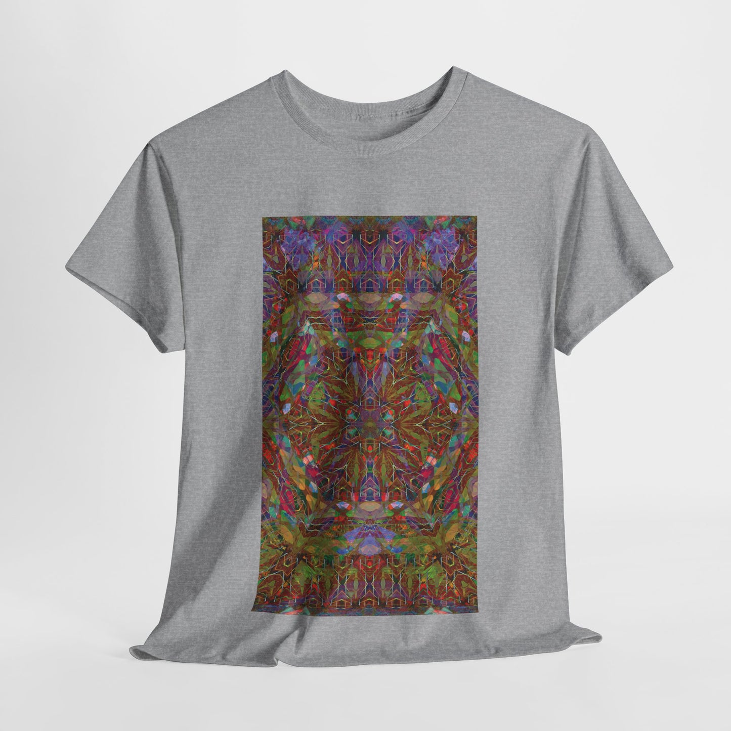 Unisex Heavy Cotton Tee - Mandala Series No.15