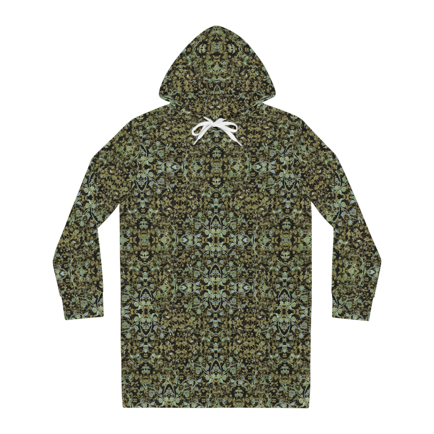 Women's Hoodie Dress - Hidden Weave No.4