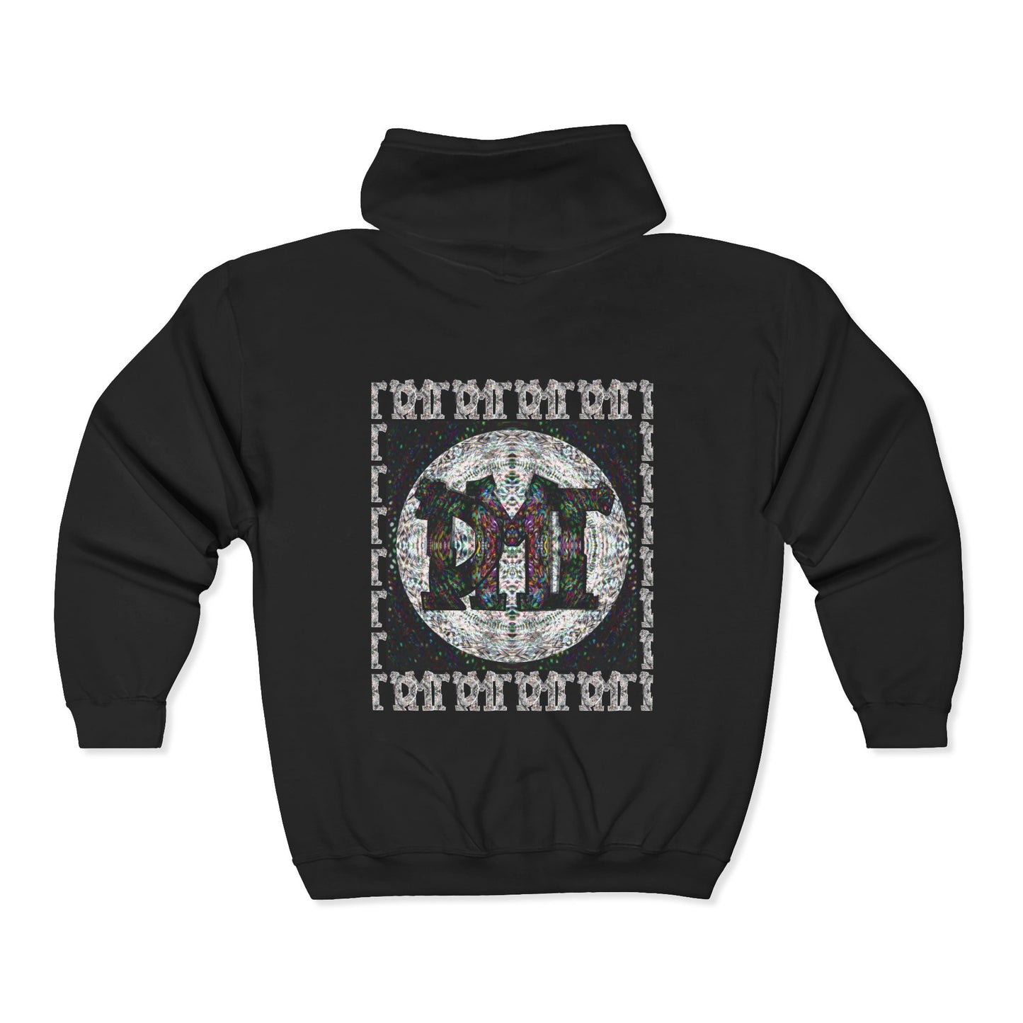 Unisex Heavy Blend™ Full Zip Hooded Sweatshirt - DMT Scribe No.2