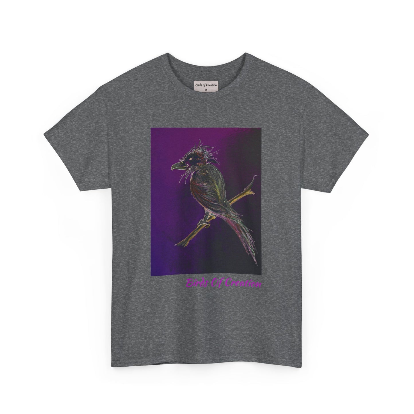 Unisex Heavy Cotton Tee - Birds Of Creation No.1