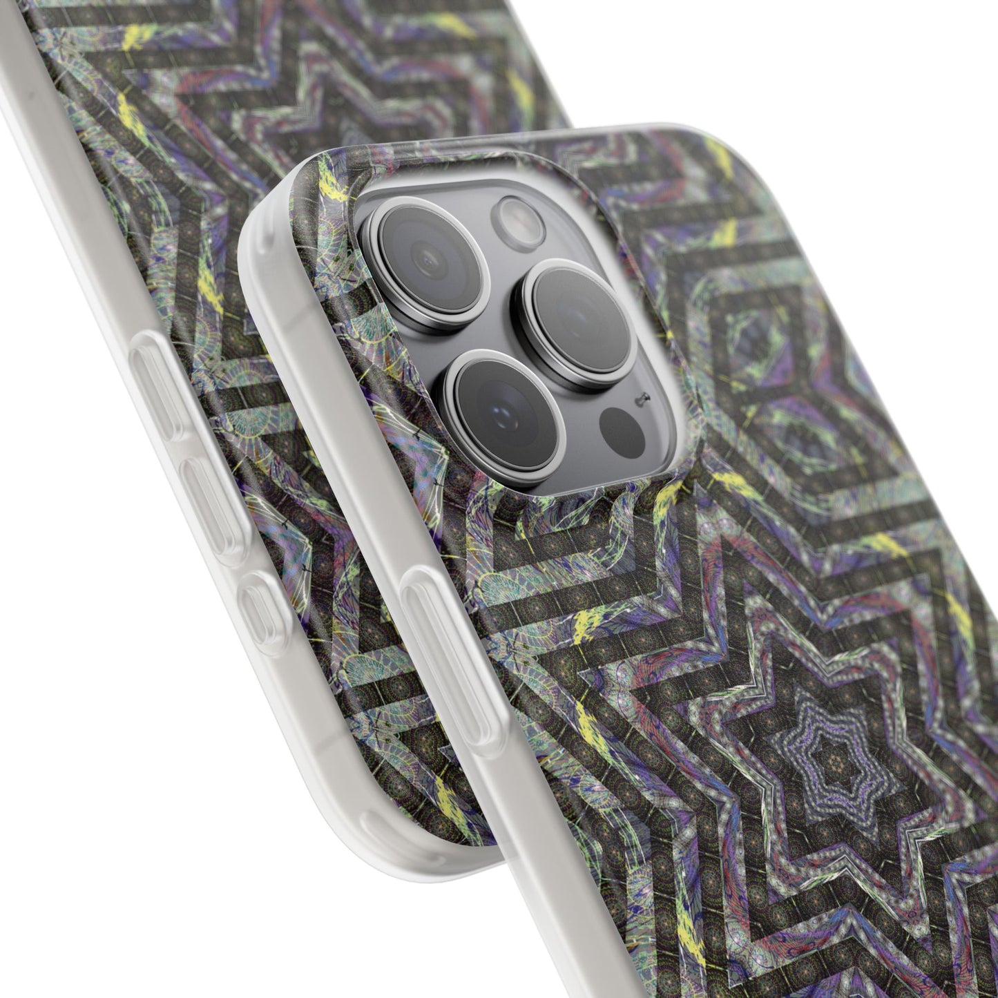 iPhone 15 Flexi Case - P5 Kaleidoscopic No.1