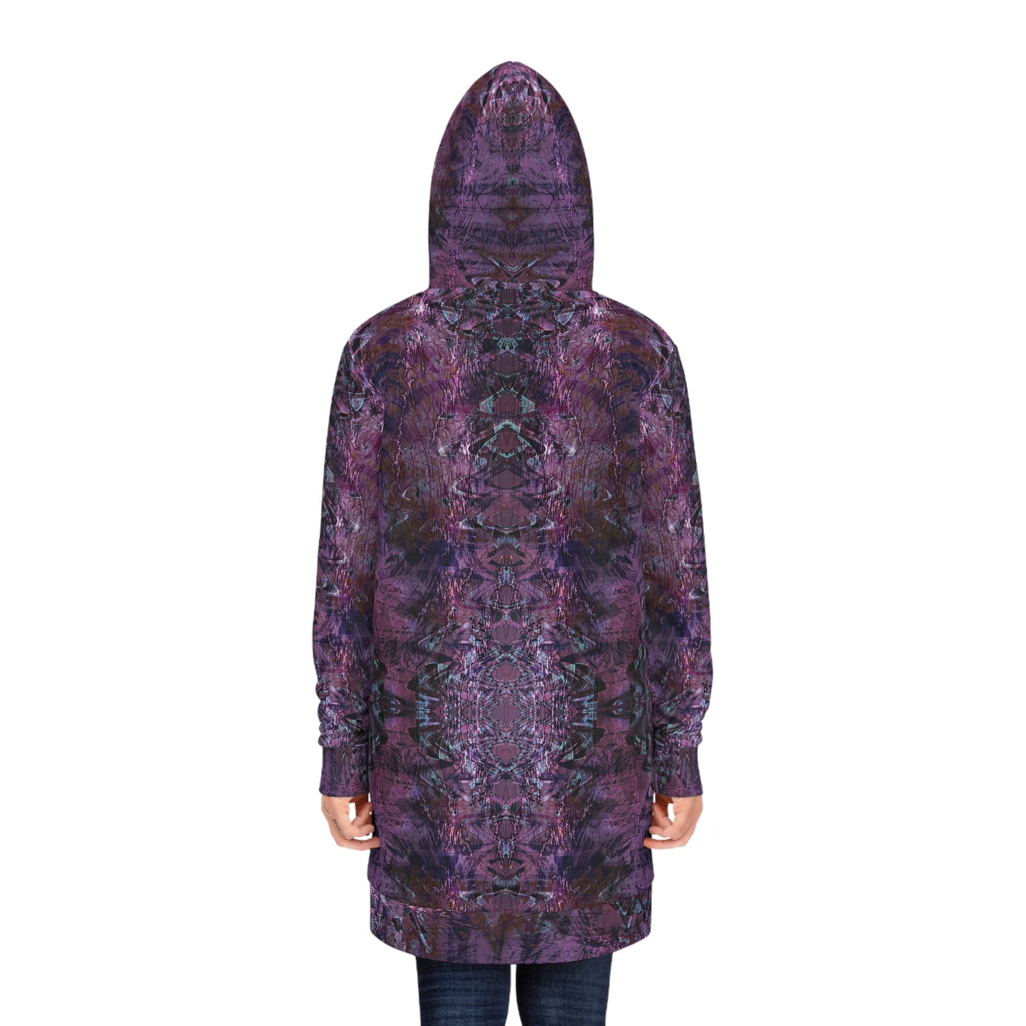 Women's Hoodie Dress - Love Light Fractals No.6