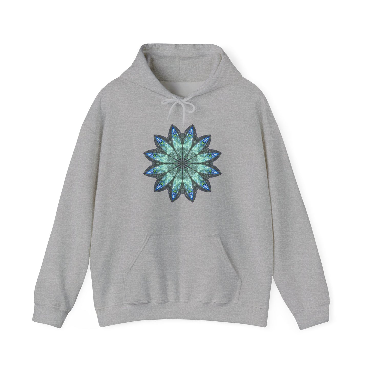 Unisex Heavy Blend™ Hooded Sweatshirt - Love Light Mandalas No.20