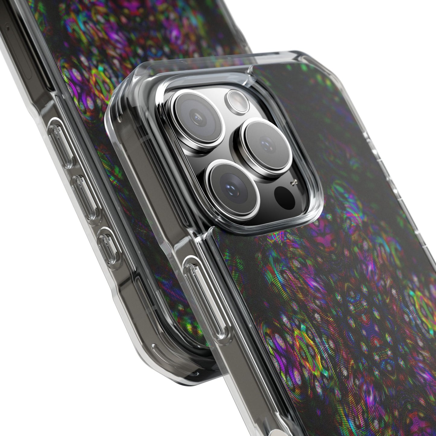 iPhone 16 Magnetic Clear Impact Case - DMT Scribe Tiles No.2