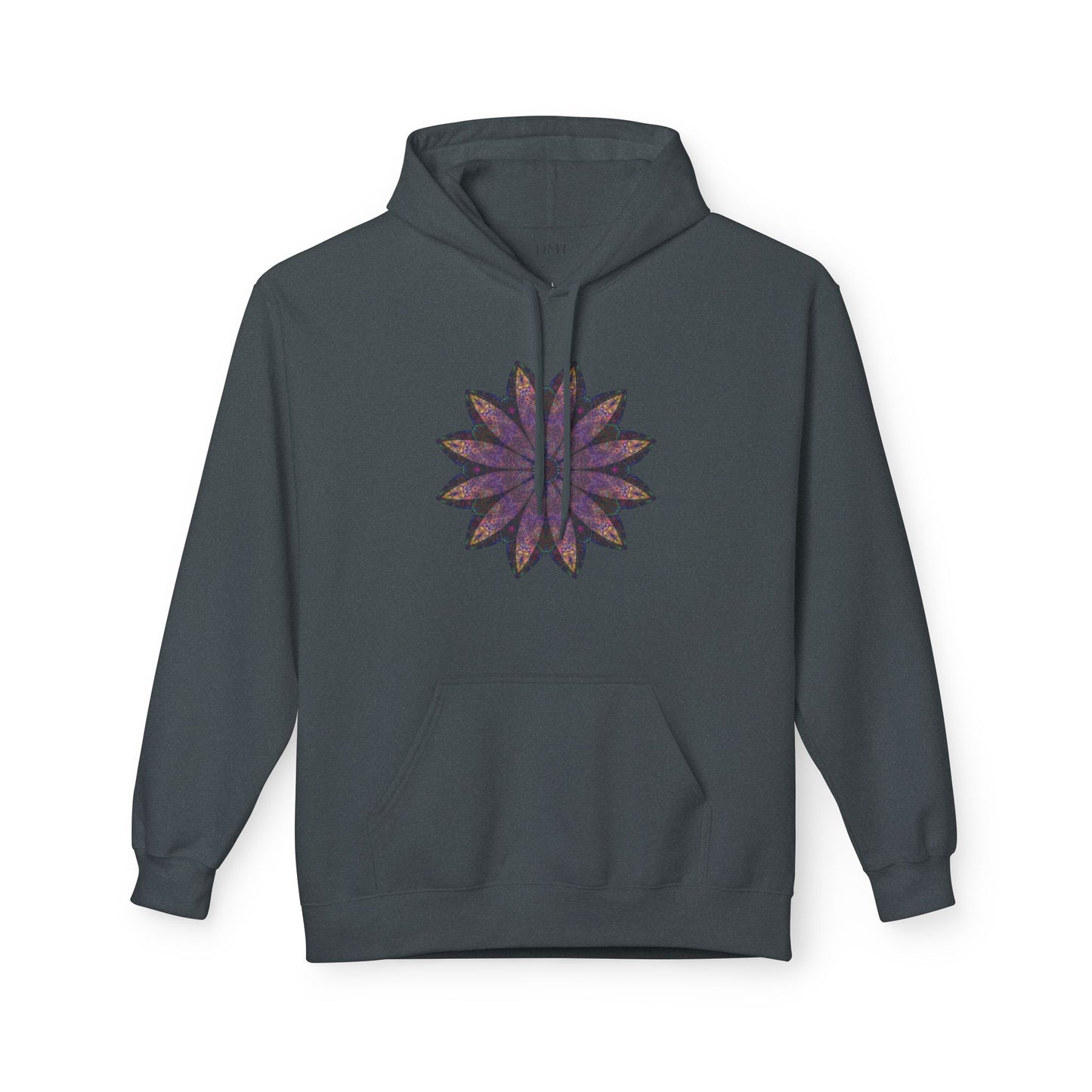 Unisex Midweight Softstyle Fleece Hoodie - Love Light Mandalas No.24