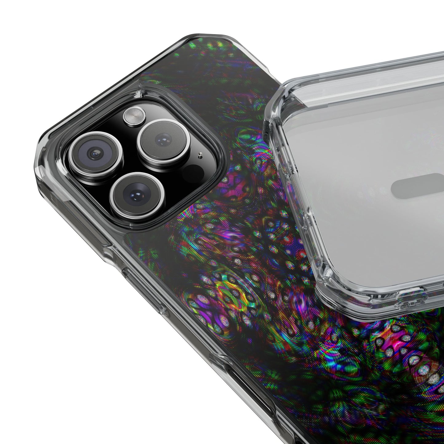 iPhone 16 Magnetic Clear Impact Case - DMT Scribe Tiles No.2