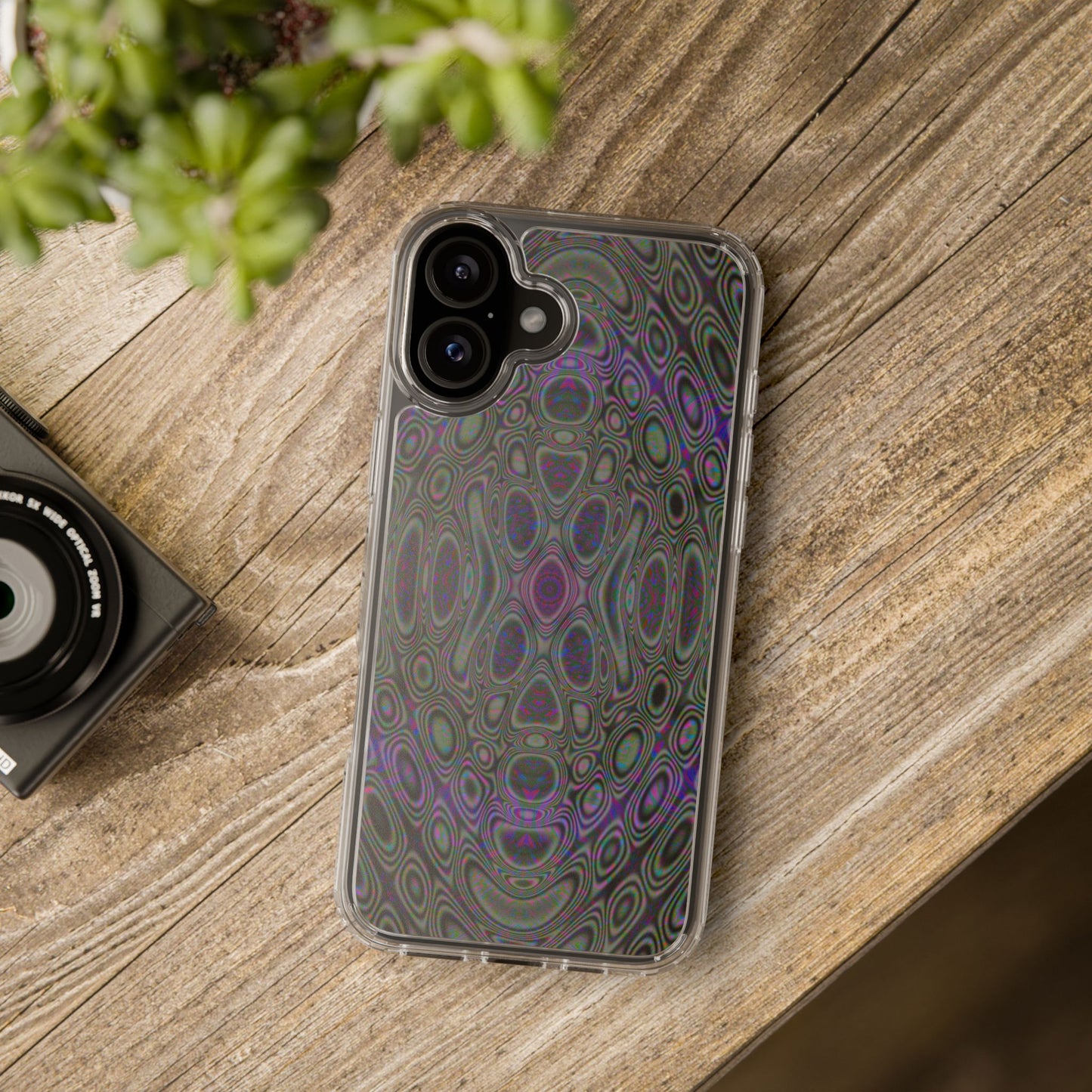 iPhone 16 Clear Case – DMT Seer No.19