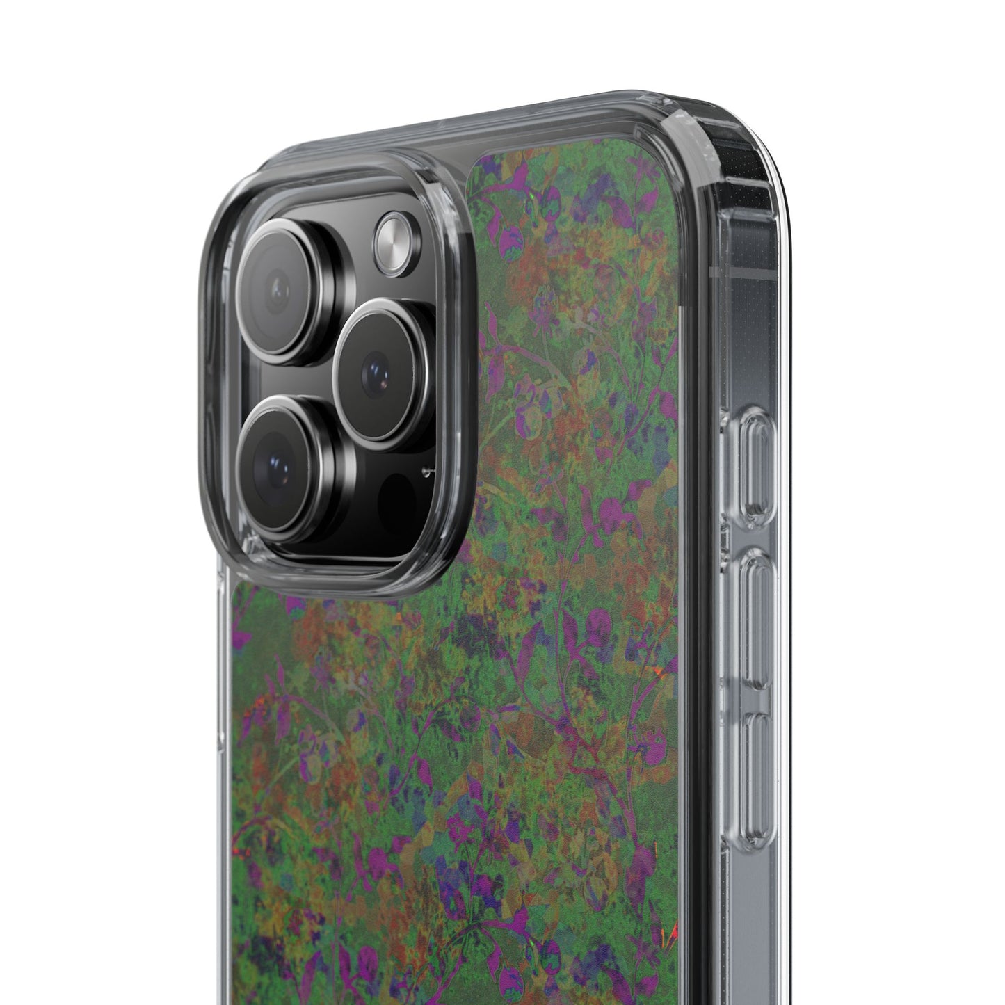 iPhone 16 Clear Case – Hidden Weave Series V3 No.24