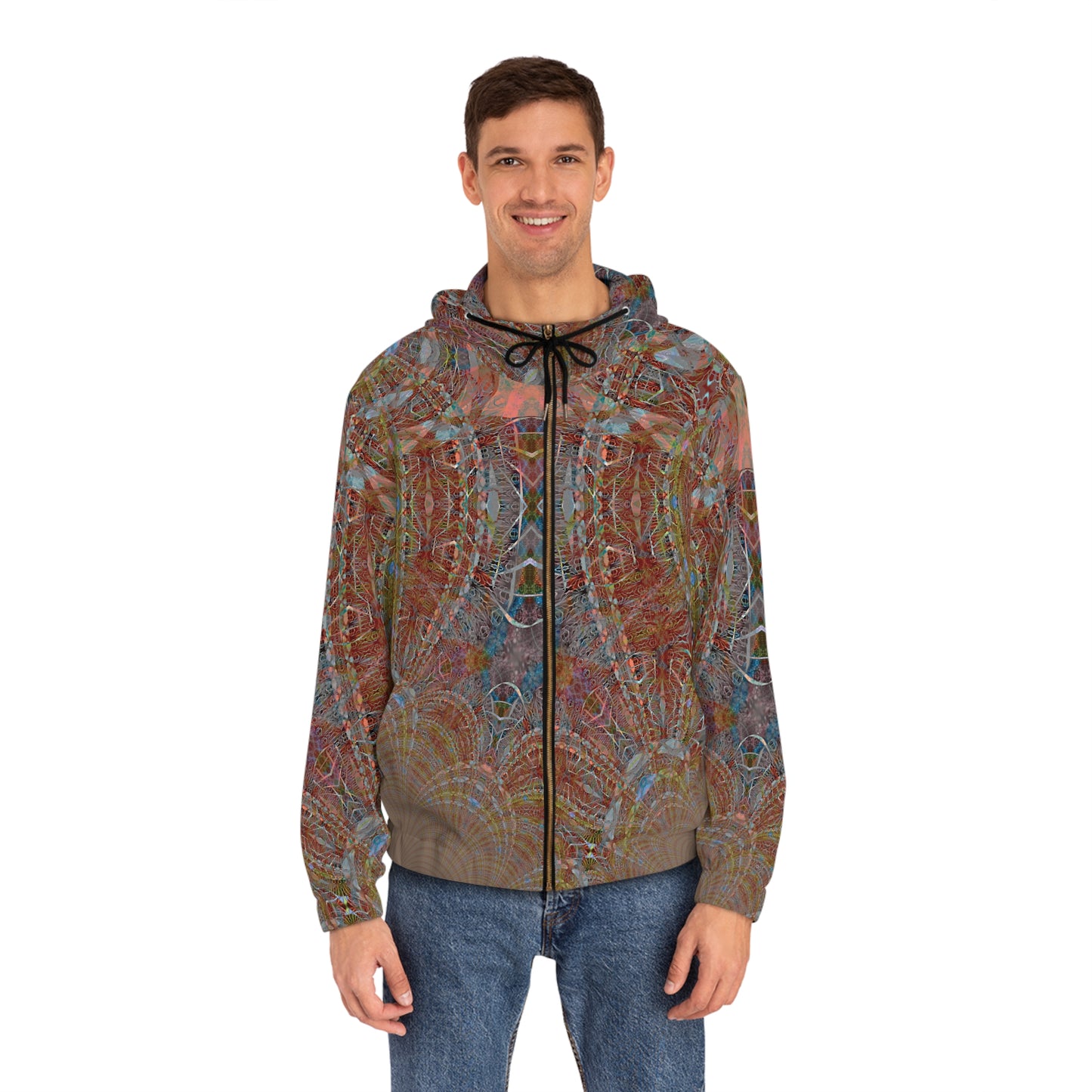 Men's Full-Zip Hoodie - YC02 Series No.4