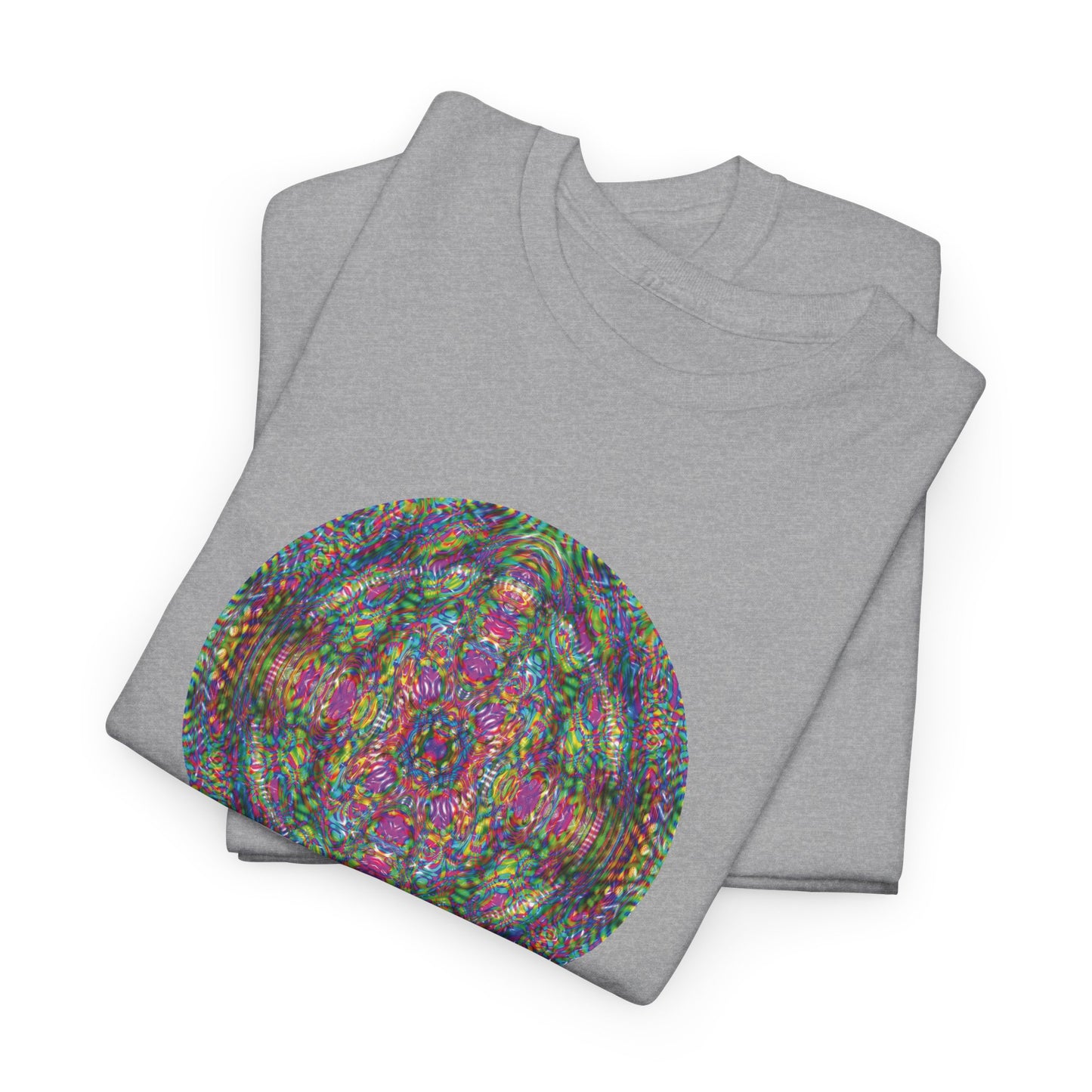 Unisex Heavy Cotton Tee - DMT Scribe Spheres No.4