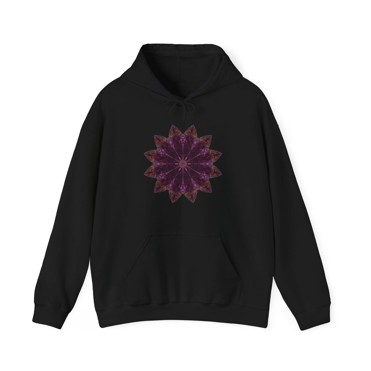 Unisex Heavy Blend™ Hooded Sweatshirt - Love Light Mandalas No.15