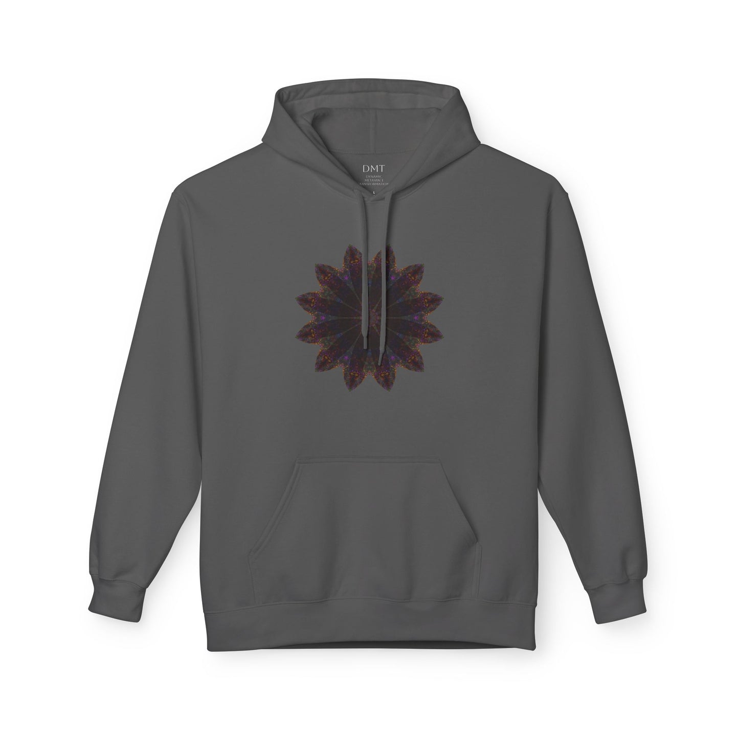 Unisex Midweight Softstyle Fleece Hoodie - Love Light Mandalas No.10