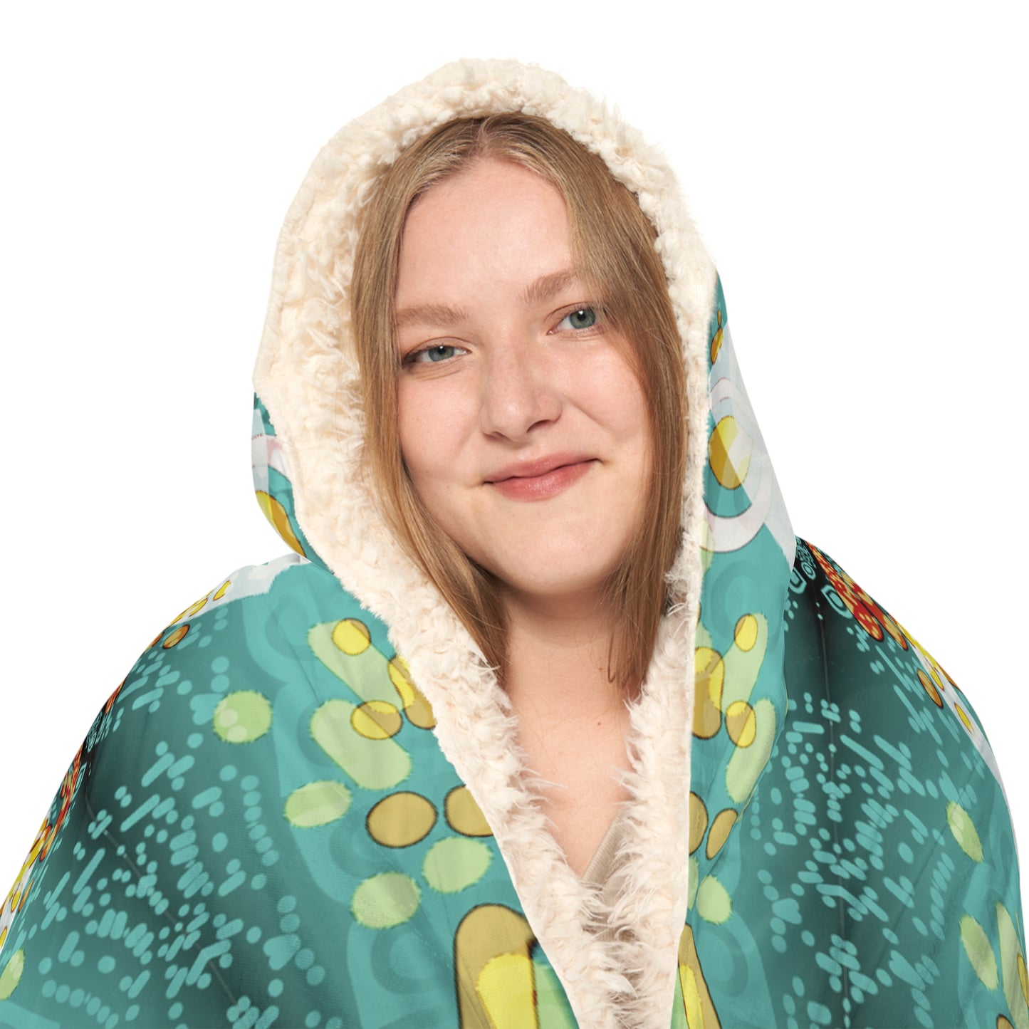 Snuggle Blanket - Psychedelic QR No.1