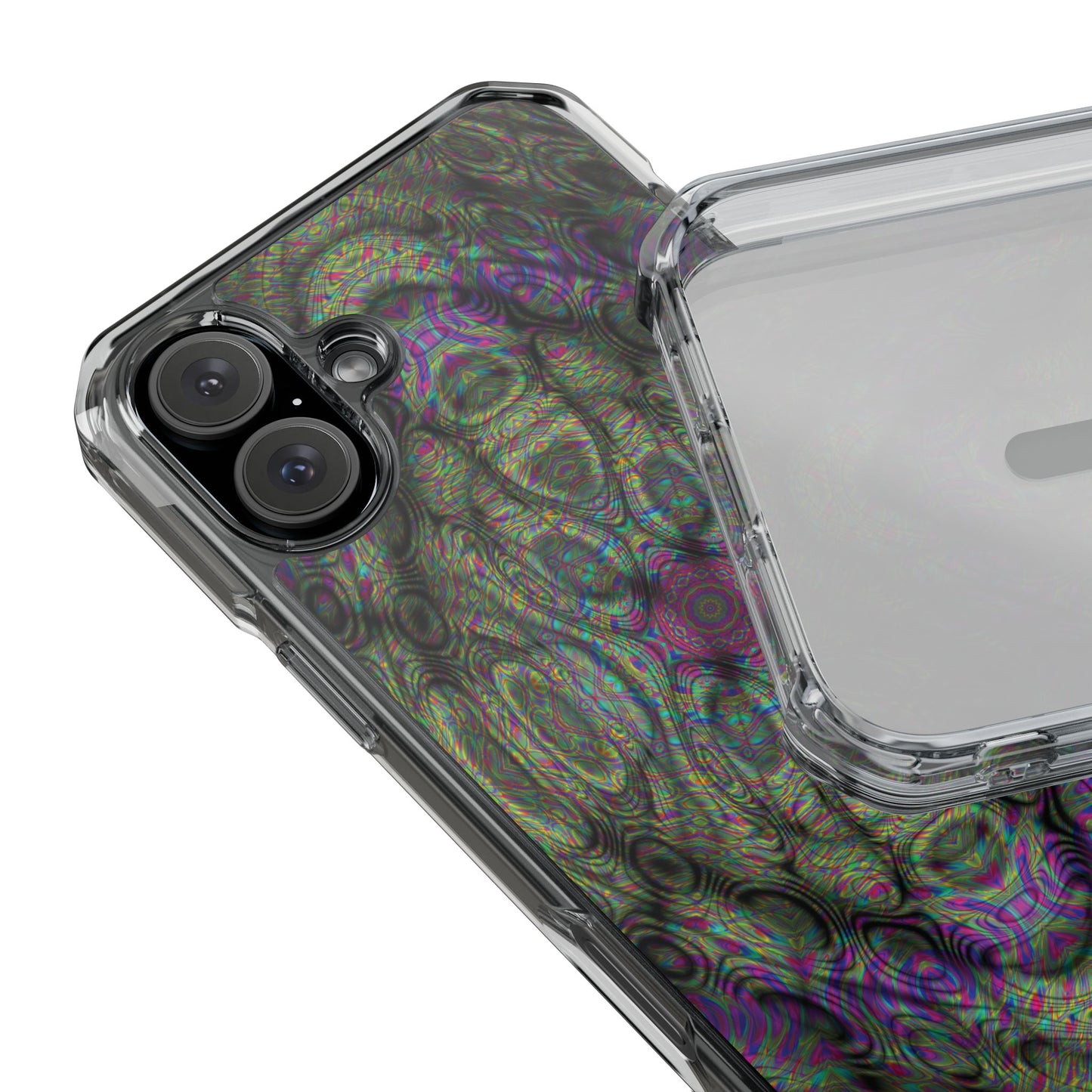 iPhone 16 Magnetic Clear Impact Case - DMT Seer No.16