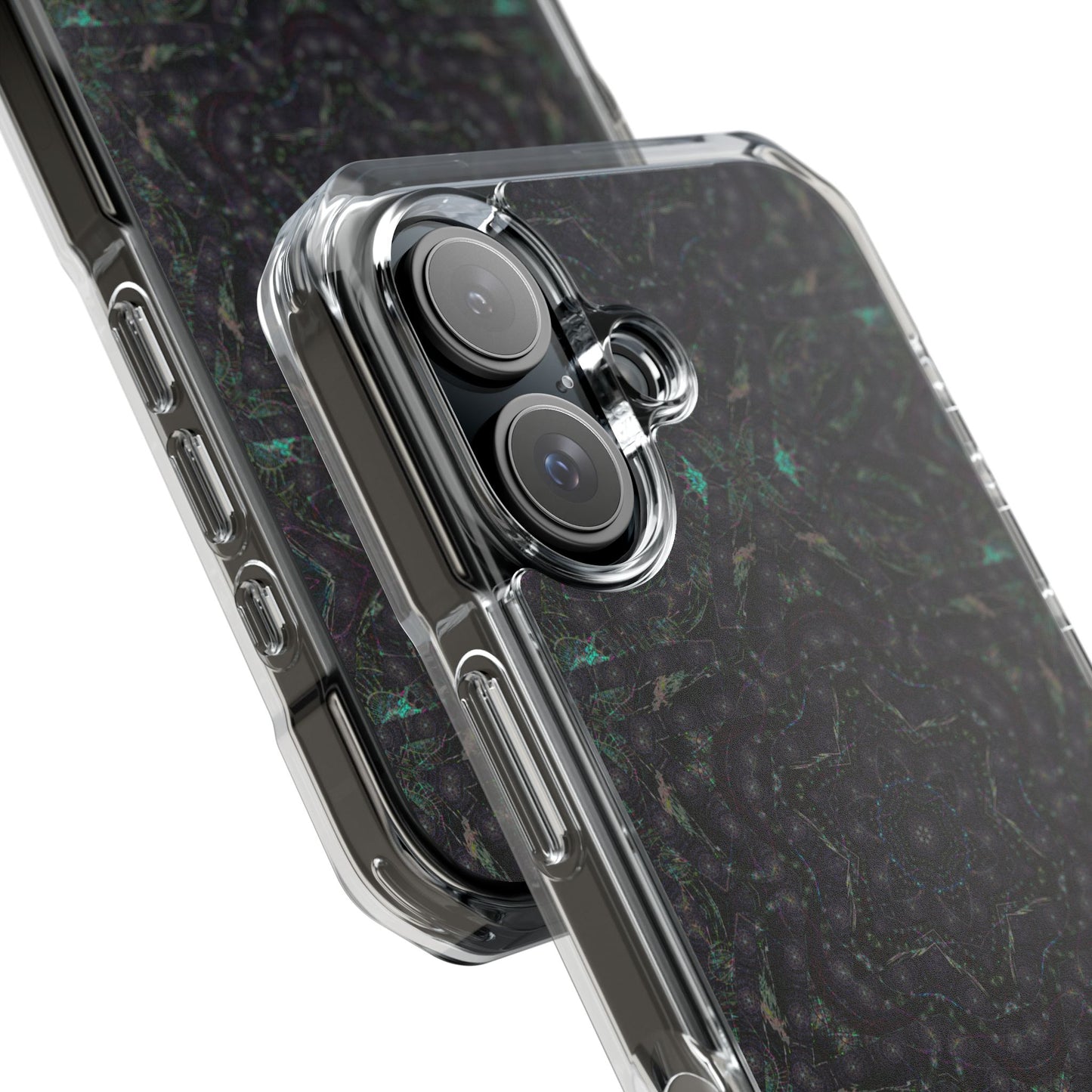 iPhone 16 Magnetic Clear Impact Case - P5 Kaleidoscopic No.31