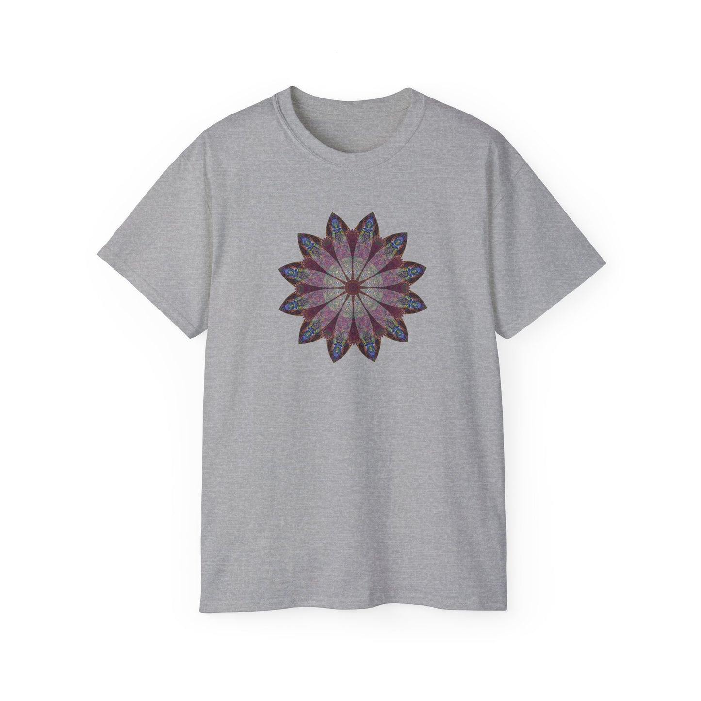 Unisex Ultra Cotton Tee - Love Light Mandalas No.9