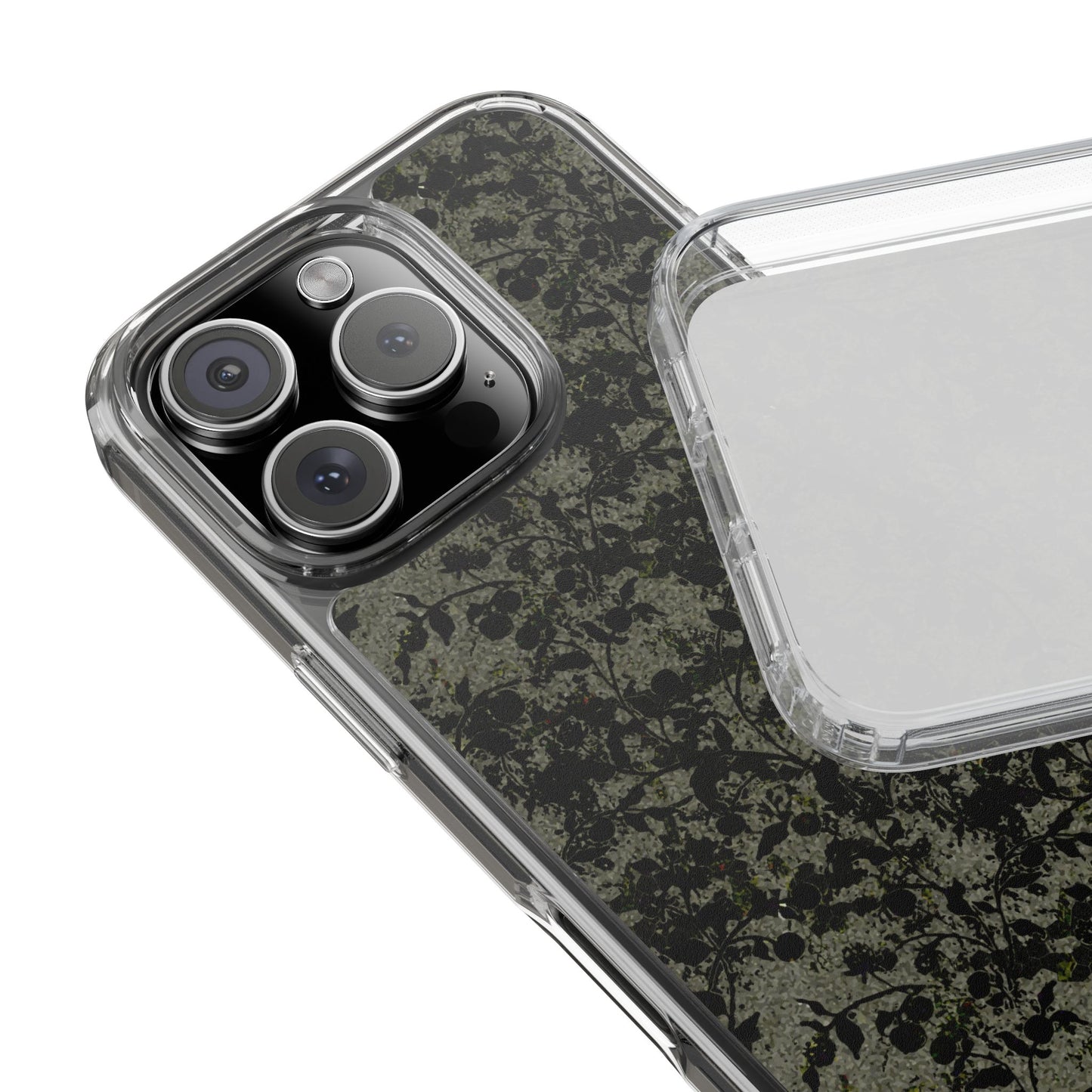 iPhone 16 Clear Case – Hidden Weave Series V3 No.25