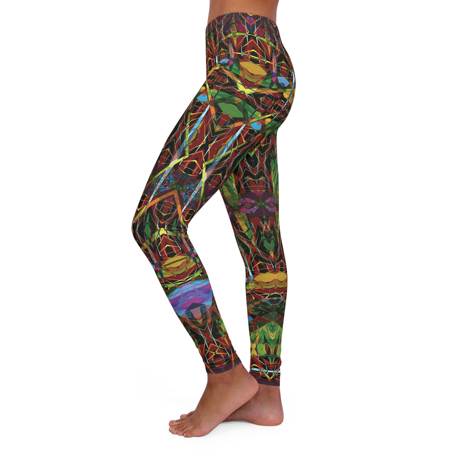 Spandex Leggings - Mandala Series No.5
