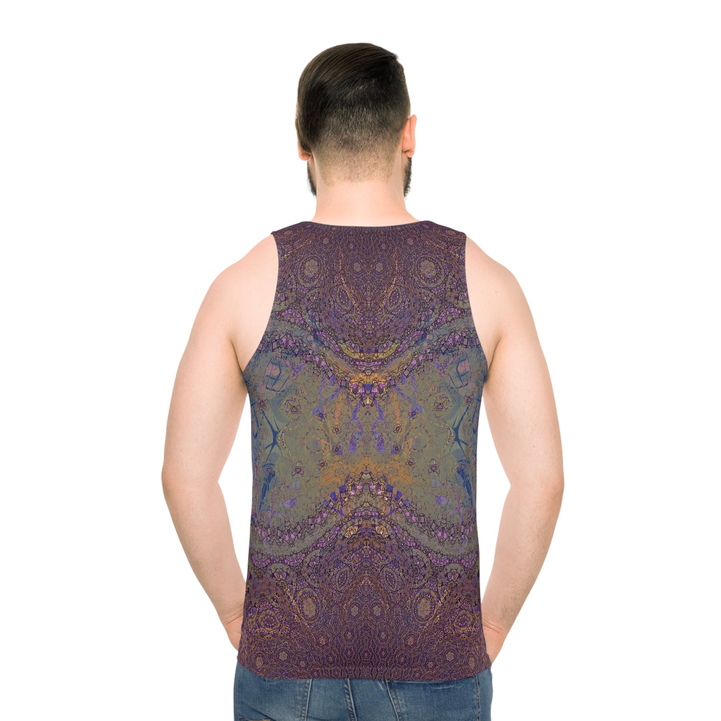 Unisex Tank Top - Love Light Fractals No.12