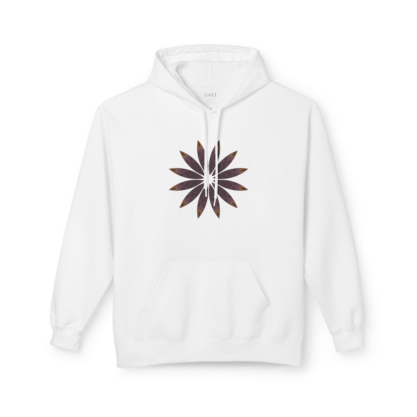 Unisex Midweight Softstyle Fleece Hoodie - Love Light Mandalas No.2