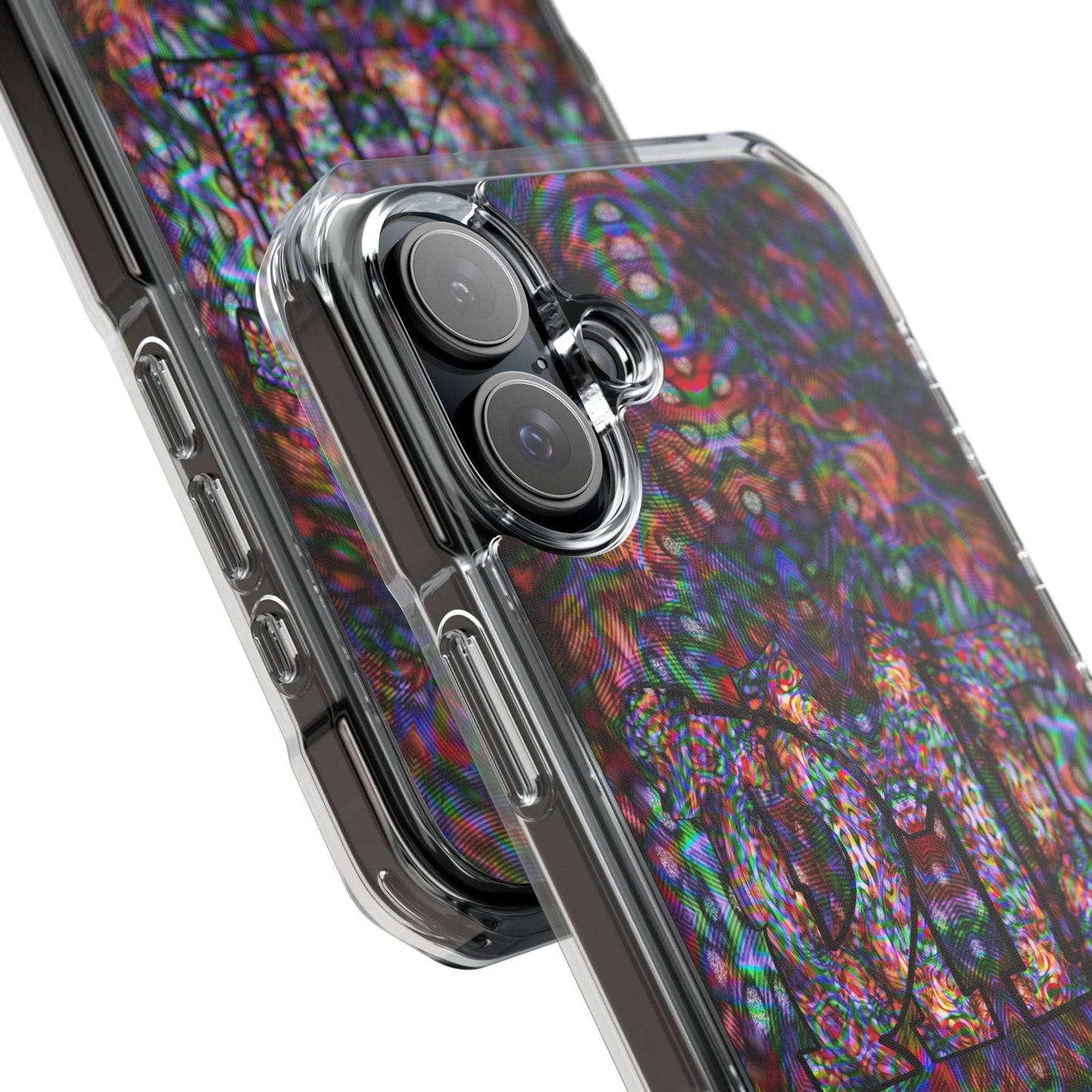 iPhone 16 Magnetic Clear Impact Case - DMT Scribe No.S1T1