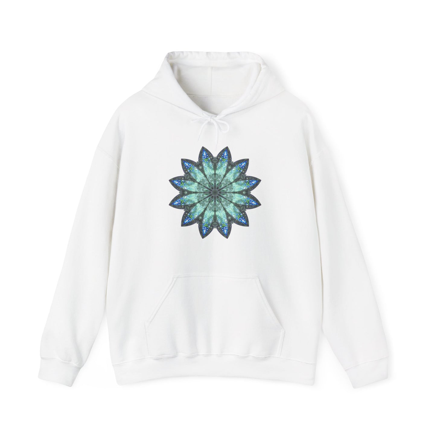 Unisex Heavy Blend™ Hooded Sweatshirt - Love Light Mandalas No.20