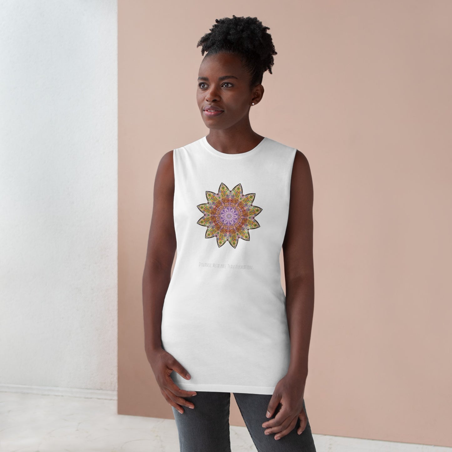 Unisex Barnard Tank - Love Light Mandalas No.14