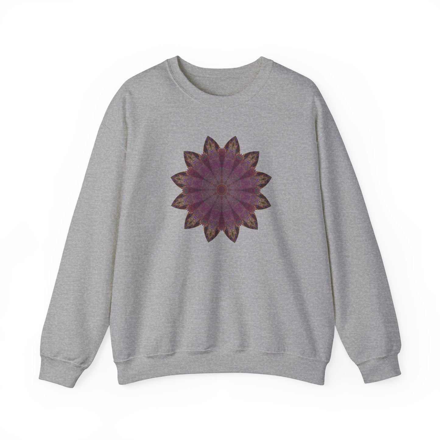 Unisex Heavy Blend™ Crewneck Sweatshirt - Love Light Mandalas No.6