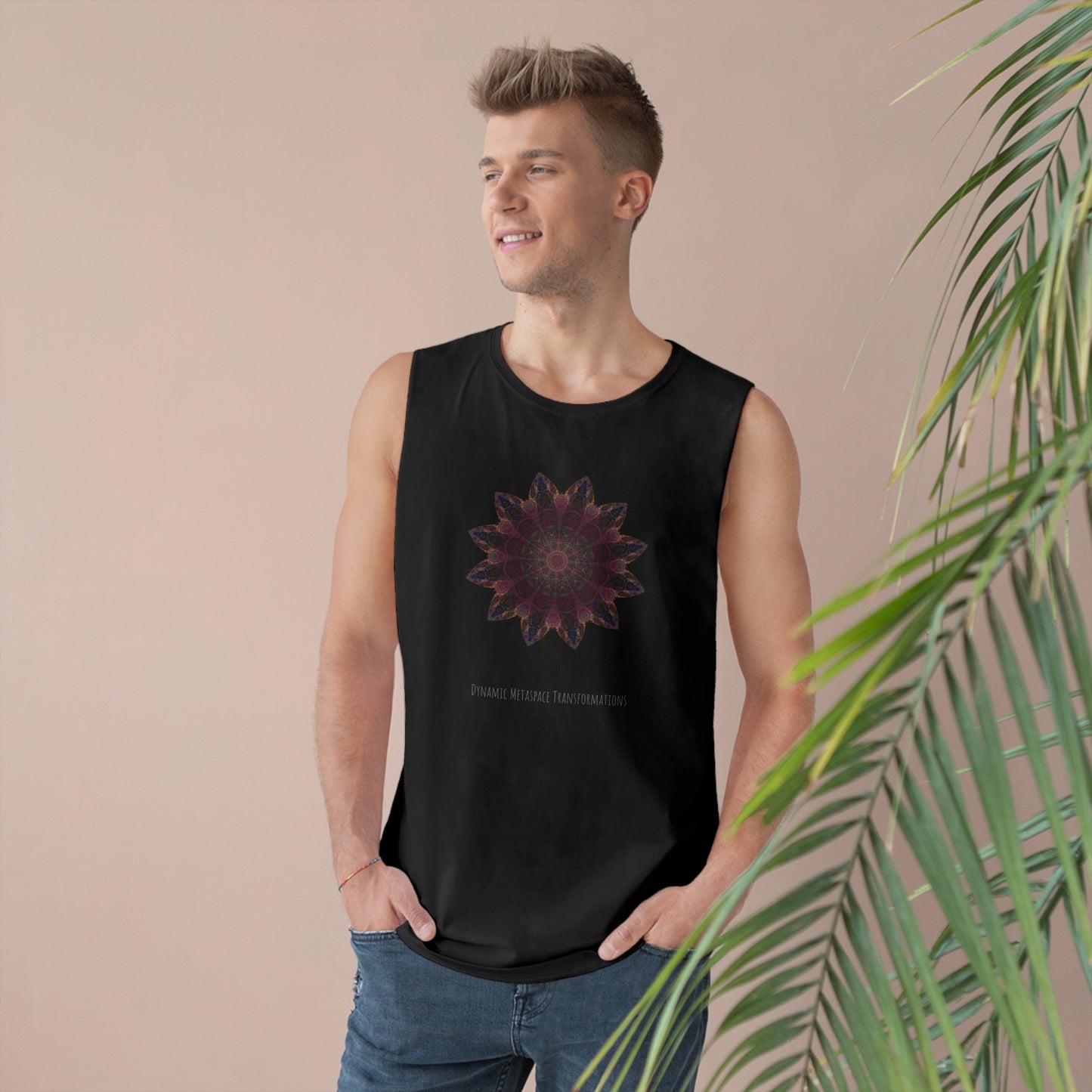 Unisex Barnard Tank - Love Light Mandalas No.8