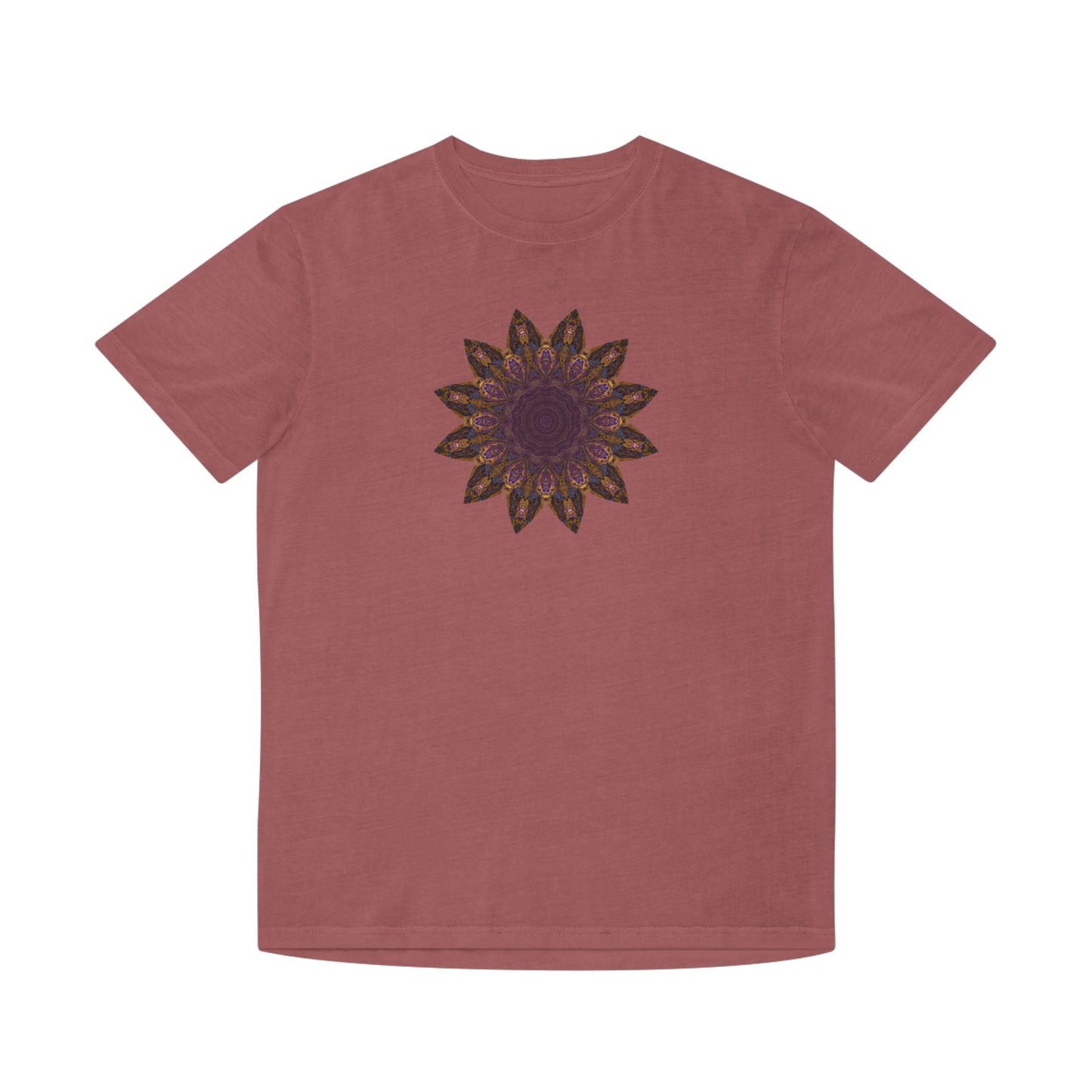 Unisex Faded Shirt - Love Light Mandalas No.1