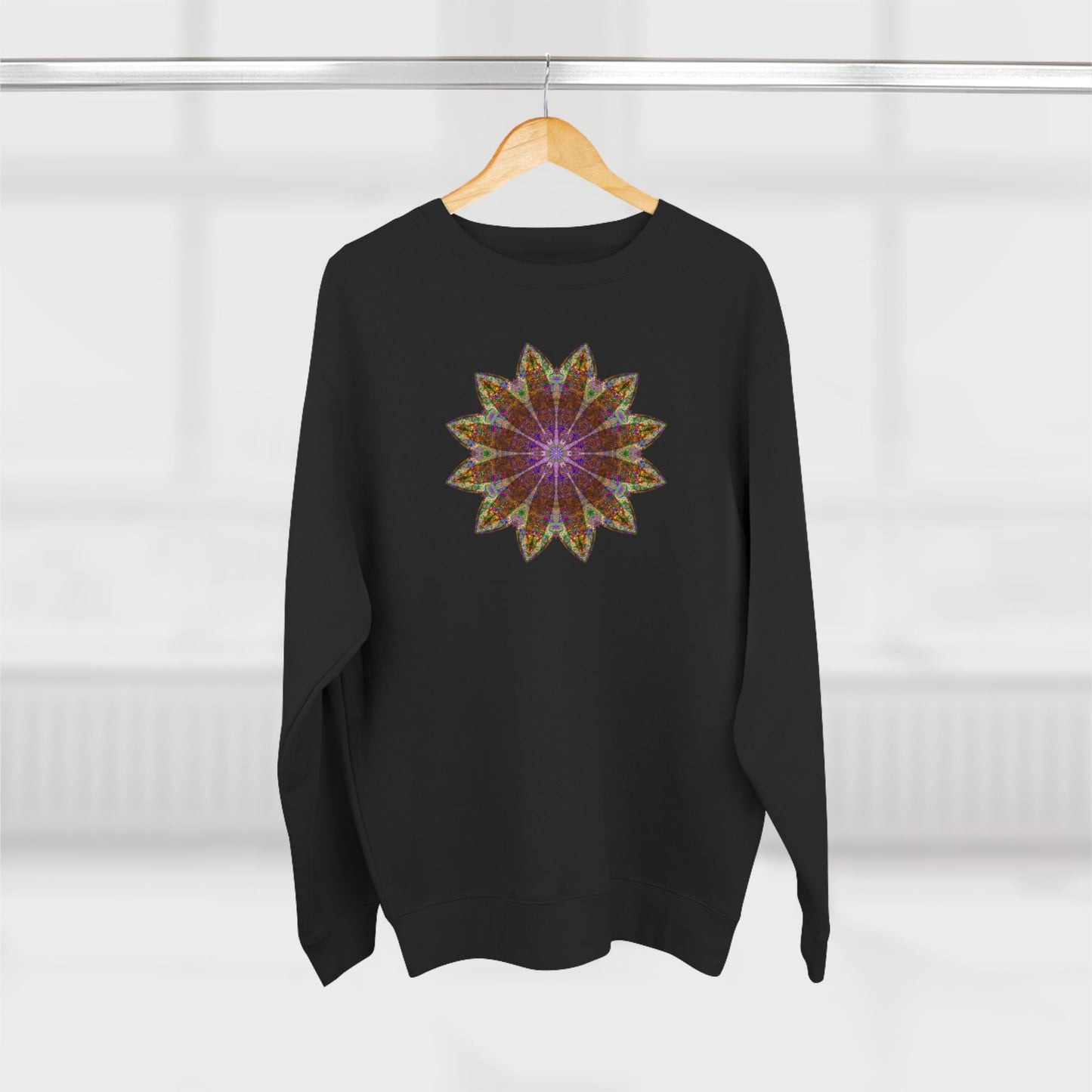 Unisex Crewneck Sweatshirt - Love Light Mandalas No.13