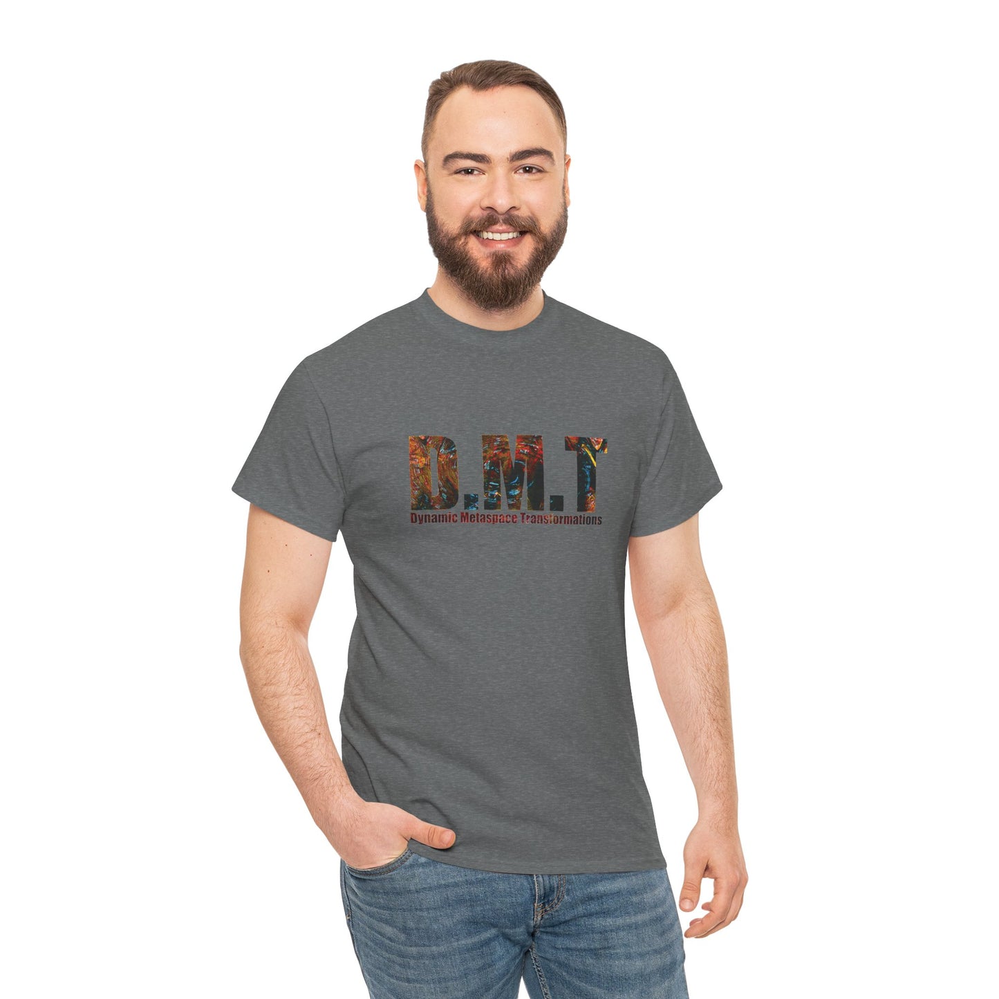 Unisex Heavy Cotton Tee - DMT Dynamic No.2