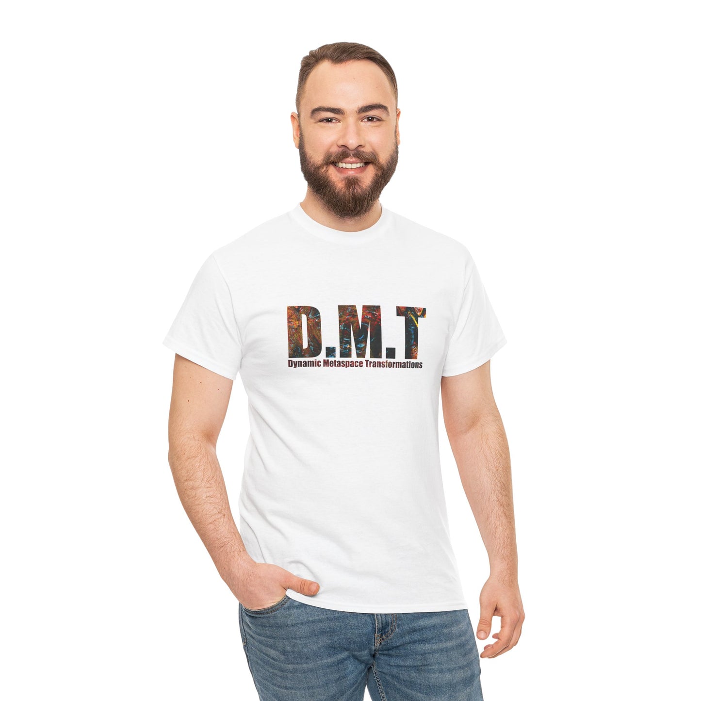 Unisex Heavy Cotton Tee - DMT Dynamic No.2
