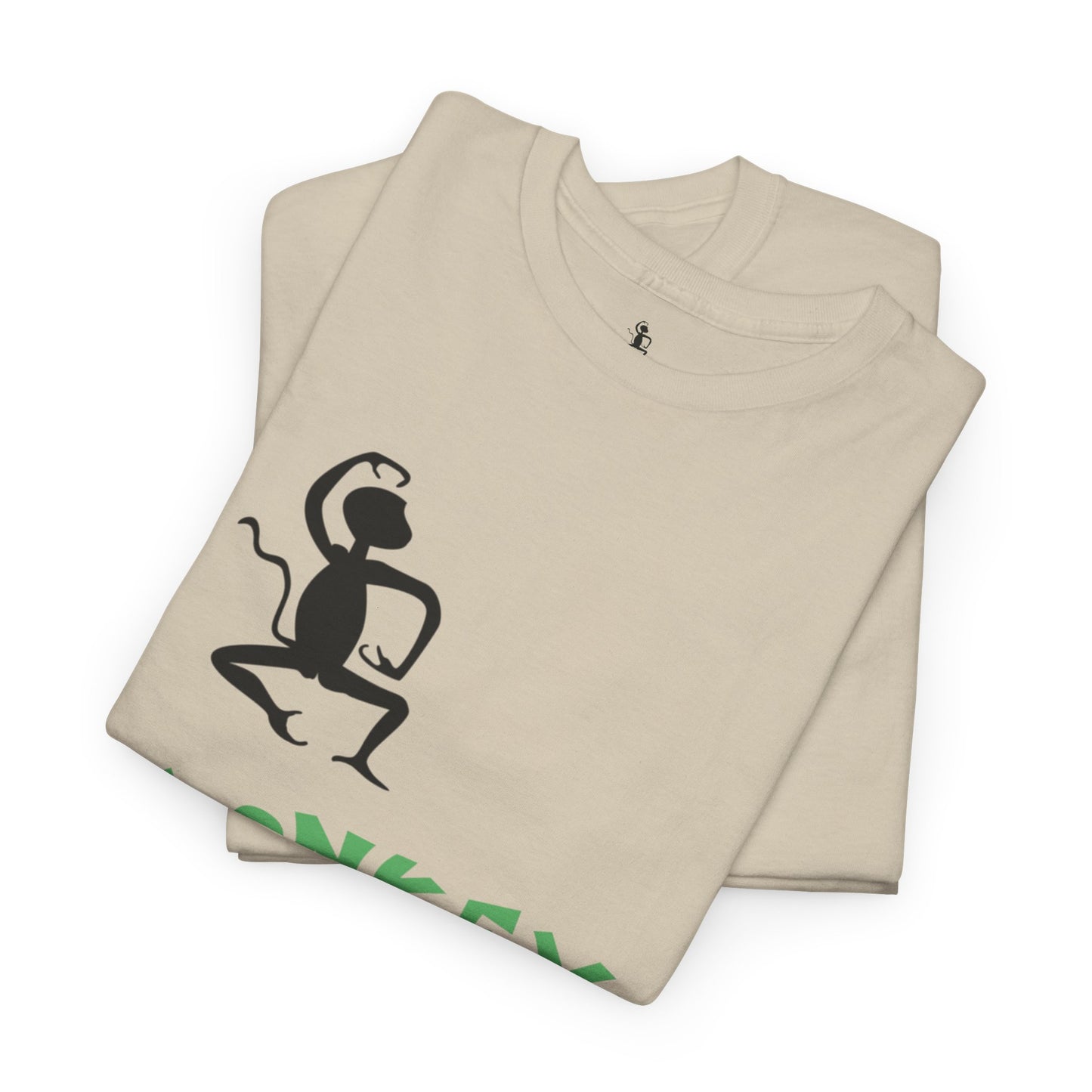 Unisex Heavy Cotton Tee - Monkey Shadows