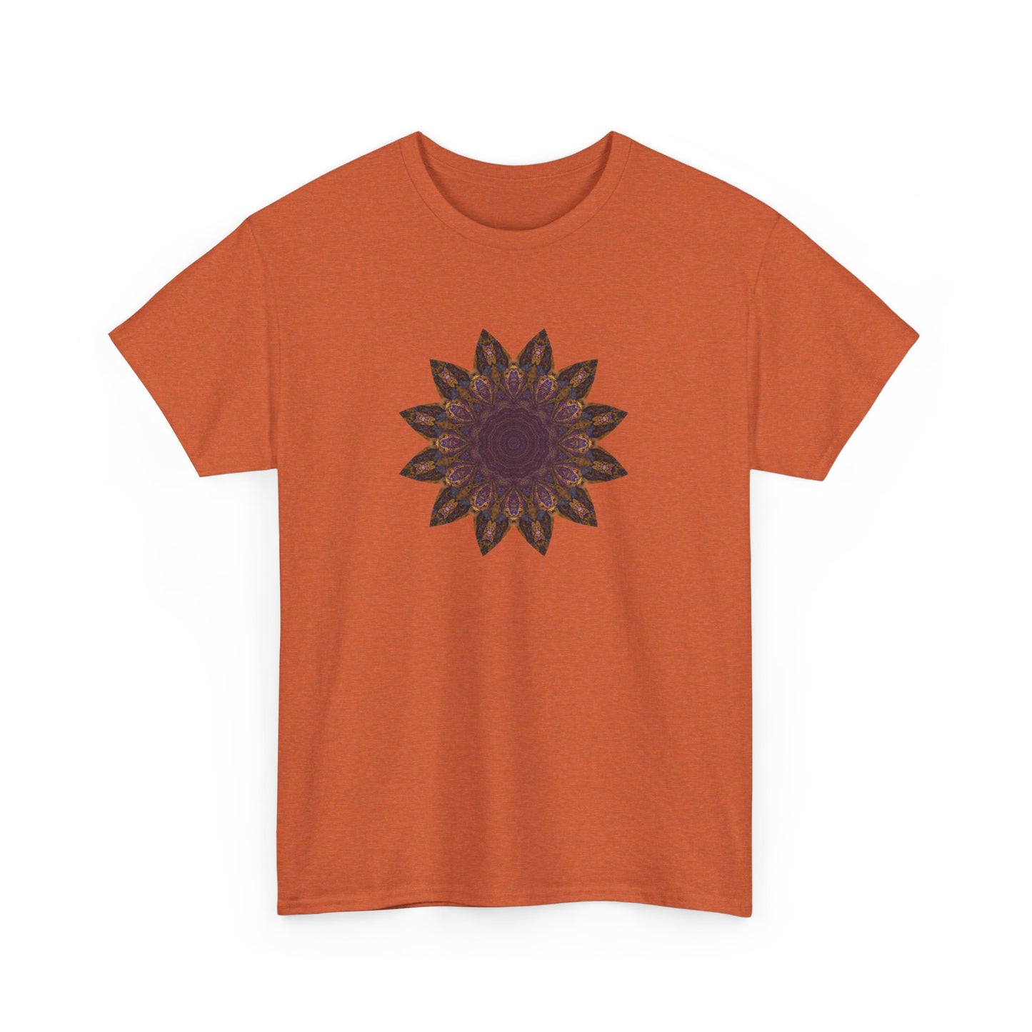 Unisex Heavy Cotton Tee - Love Light Mandalas No.1