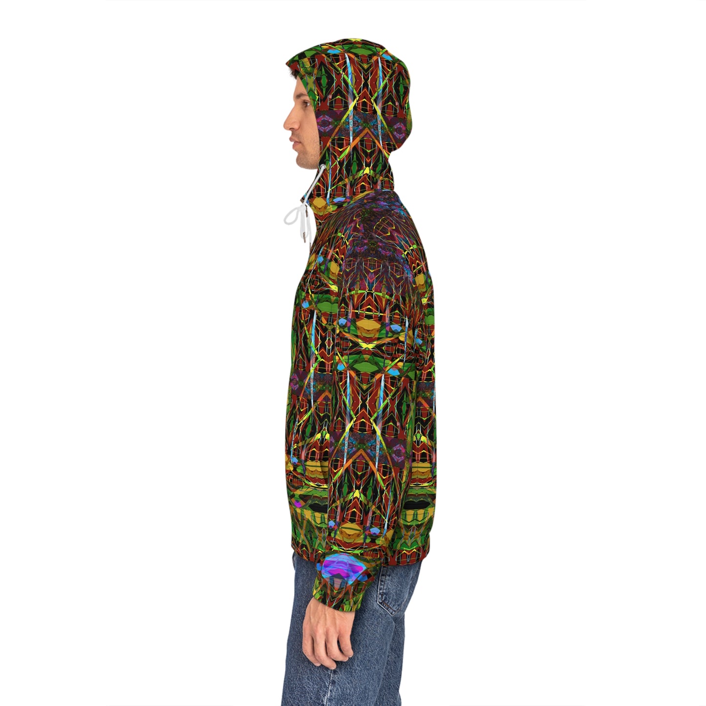 Men's Full-Zip Hoodie - Mandala Series No.5