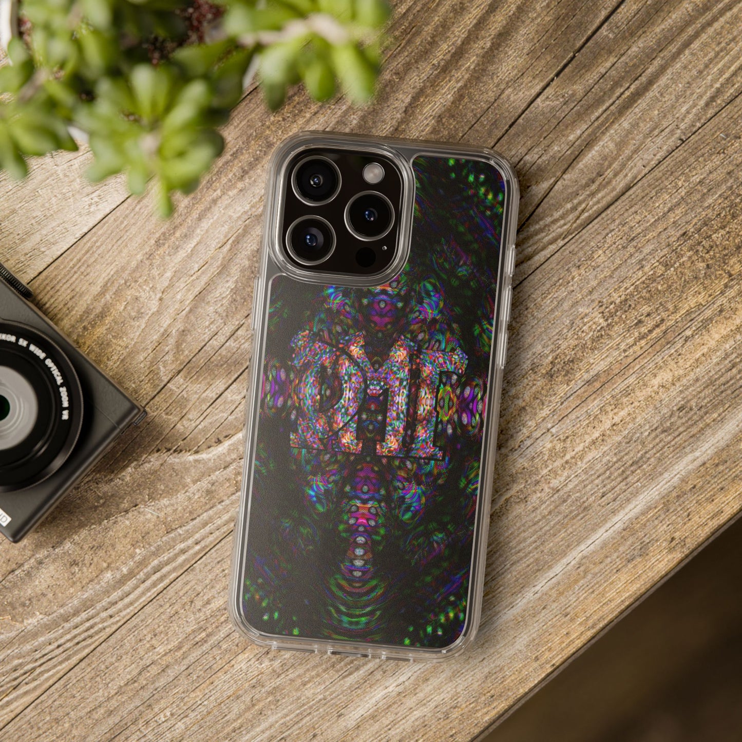 iPhone 16 Clear Case – DMT Scribe No.T2T1