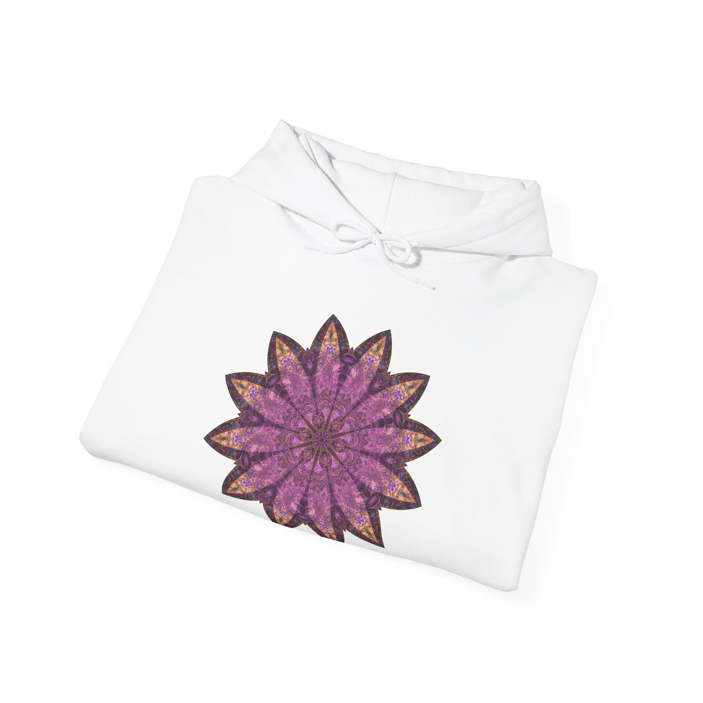 Unisex Heavy Blend™ Hooded Sweatshirt - Love Light Mandalas No.16