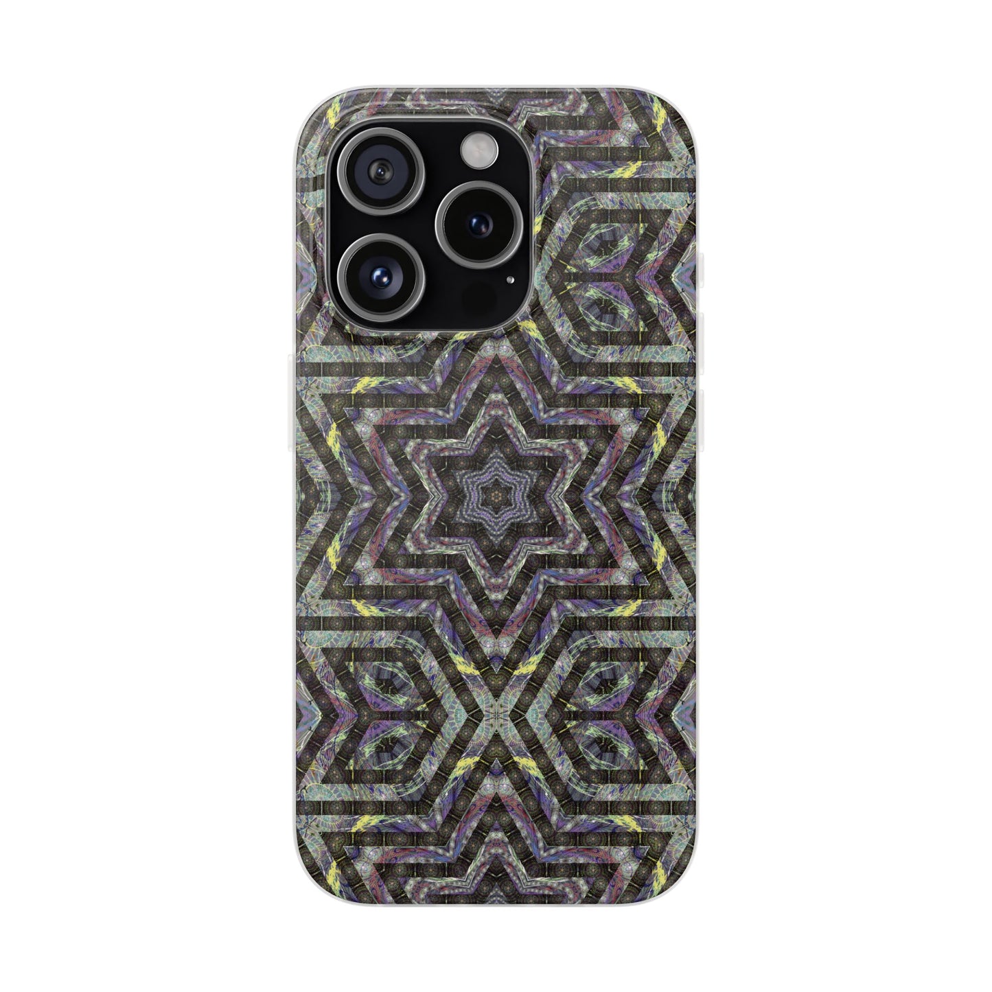 iPhone 15 Flexi Case - P5 Kaleidoscopic No.1