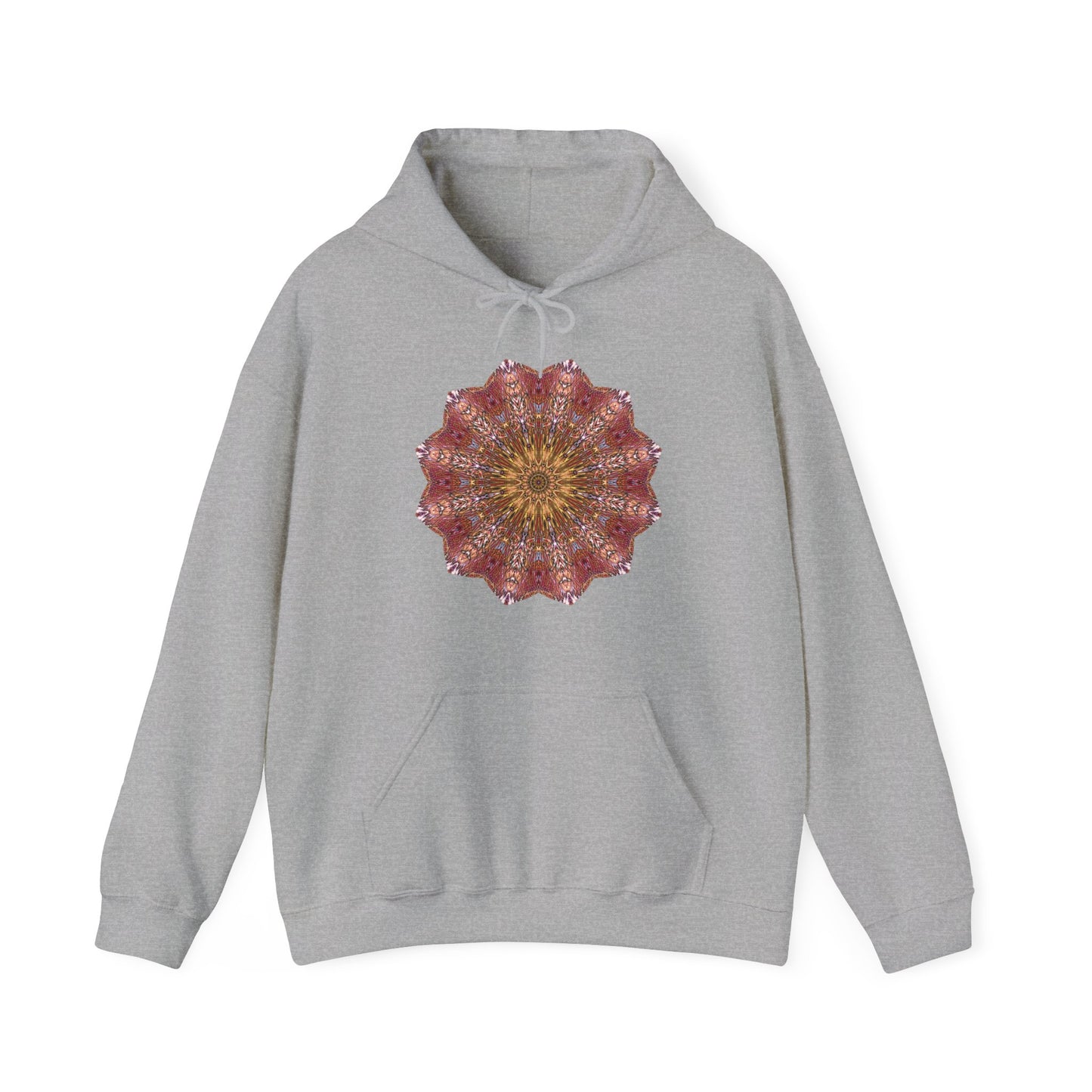 Unisex Heavy Blend™ Hooded Sweatshirt - Starflower Mandalas No.2