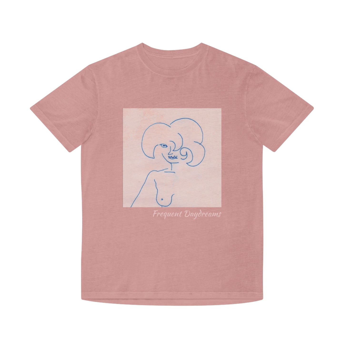 Unisex Faded Shirt - Frequent Daydreams Sketch No.45
