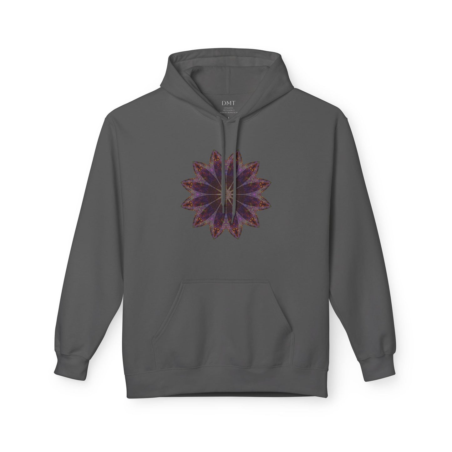 Unisex Midweight Softstyle Fleece Hoodie - Love Light Mandalas No.11