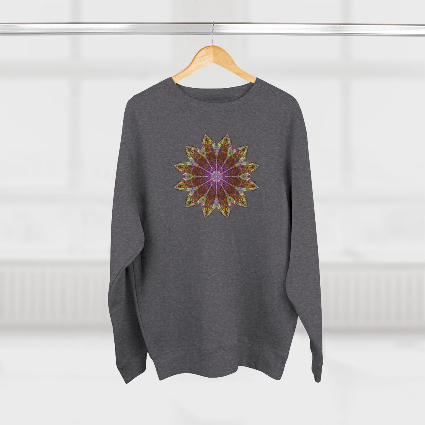 Unisex Crewneck Sweatshirt - Love Light Mandalas No.13