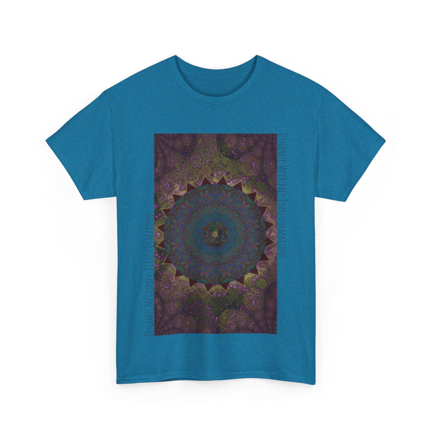 Unisex Heavy Cotton Tee - Love Light Spheres No. L8S1
