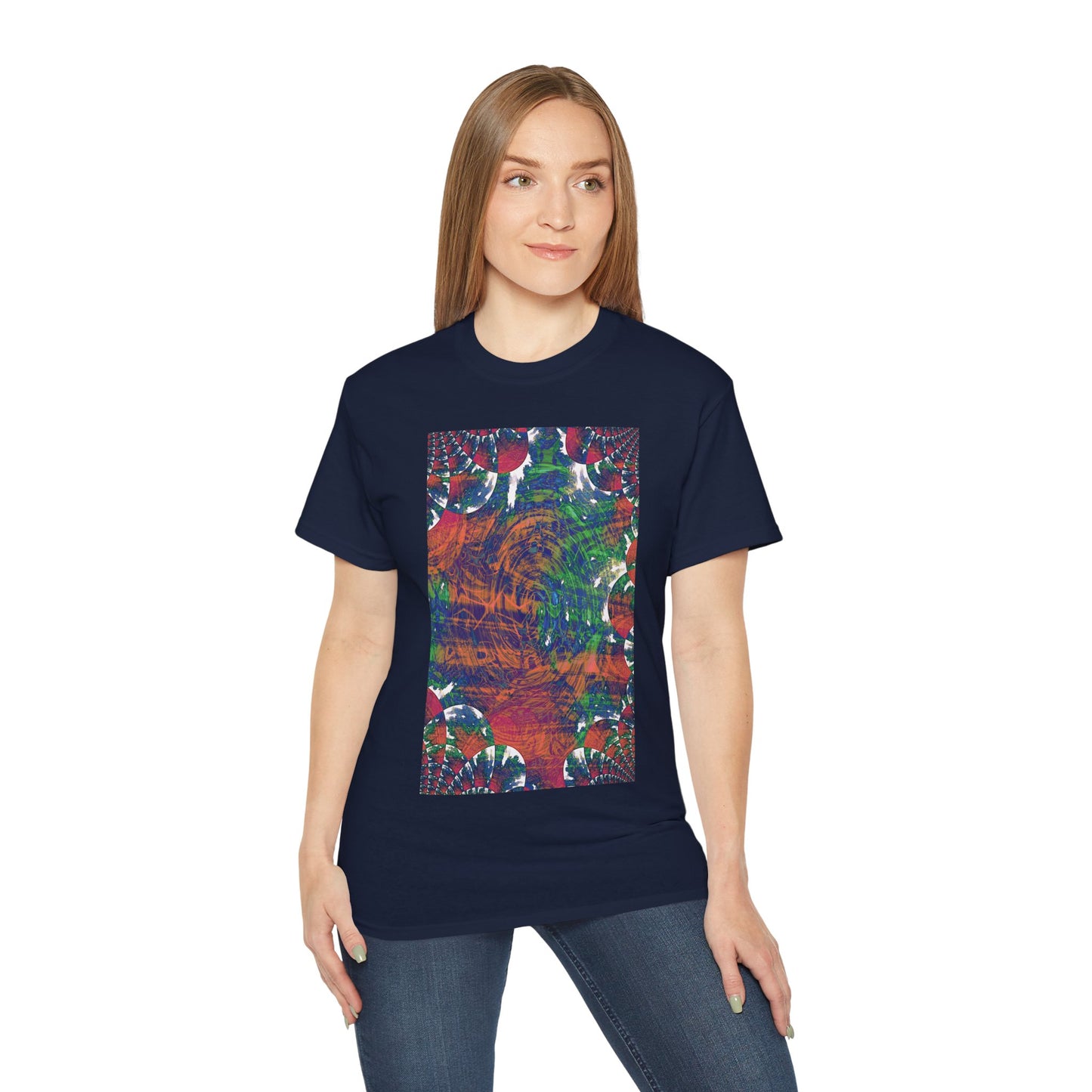 Unisex Ultra Cotton Tee - Love Light Fractals No.2