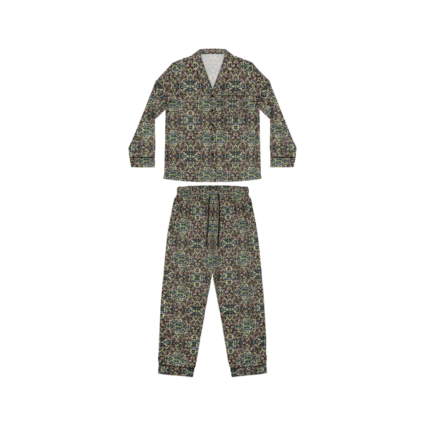 Women's Satin Pajamas - Hidden Weave No.5